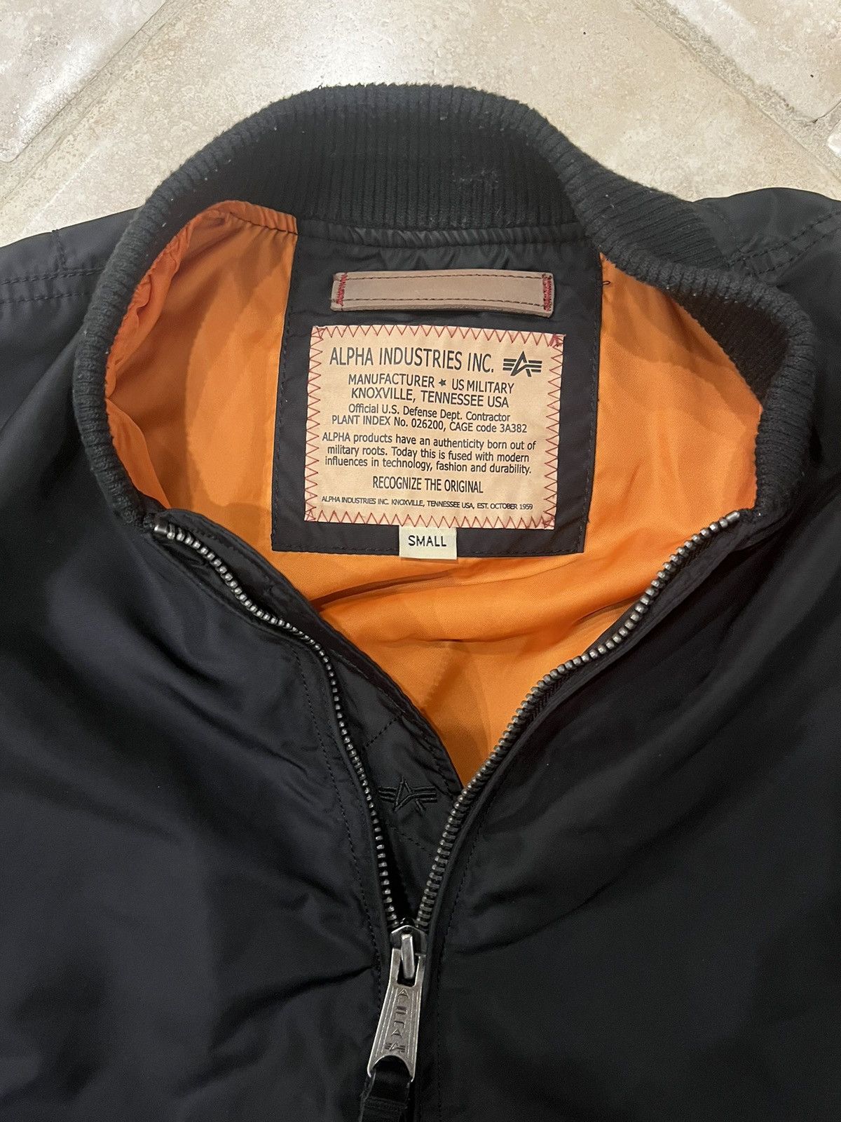 Alpha Industries Alpha Industries Black Bomber Size US S / EU 44-46 / 1 - 2 Thumbnail