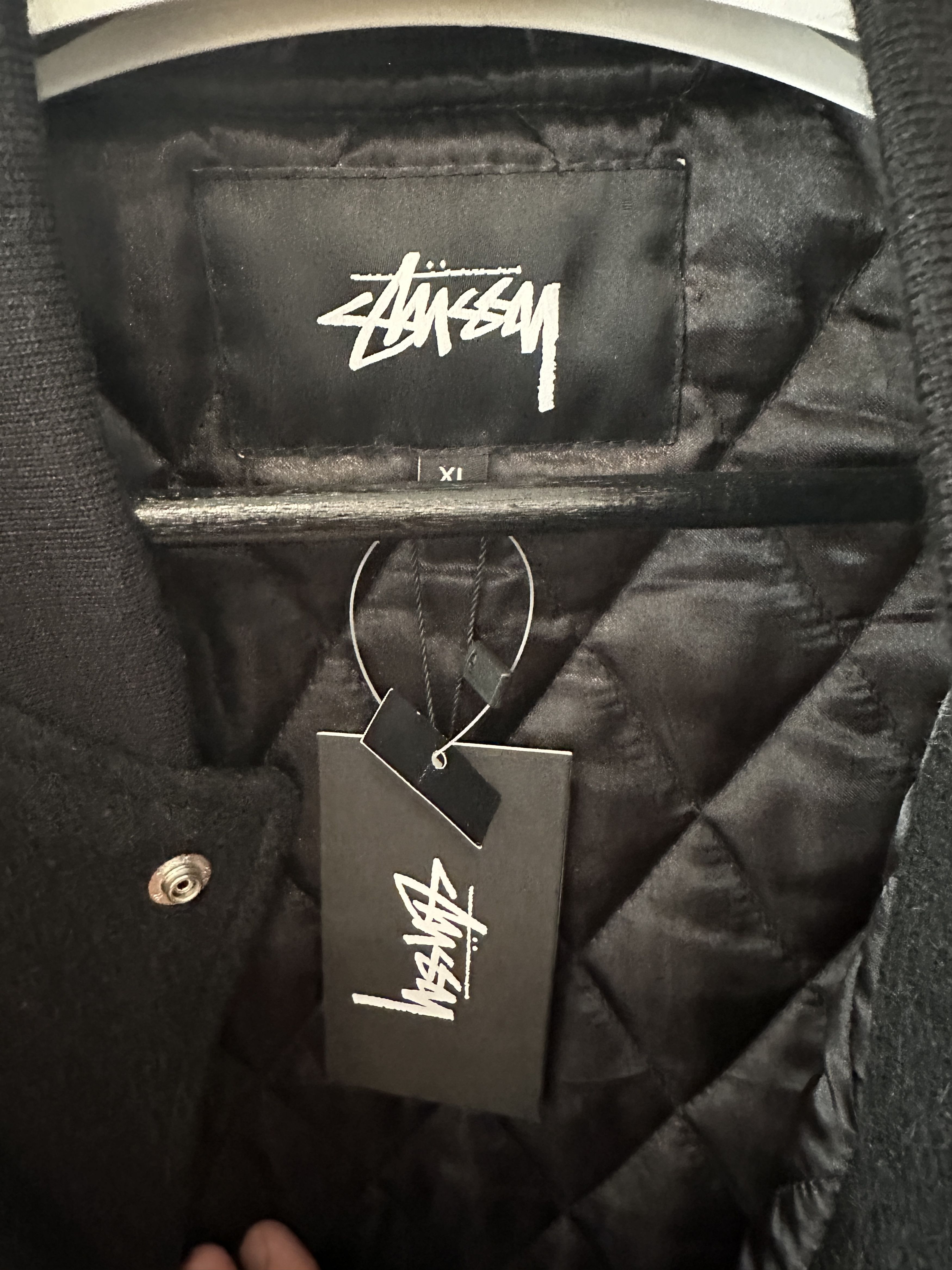 Stussy Stussy Zulu mask varsity jacket Size US XL / EU 56 / 4 - 5 Thumbnail