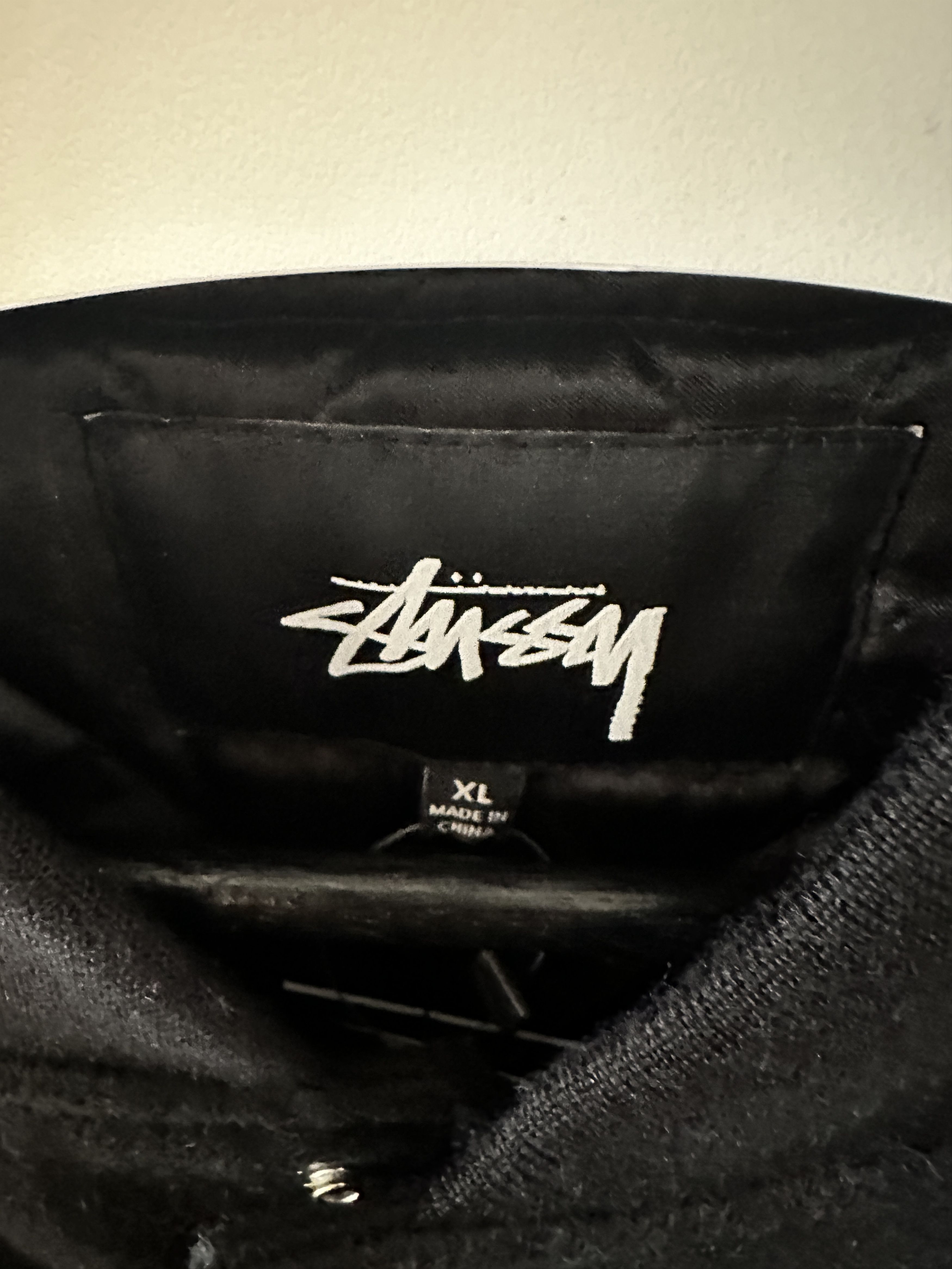 Stussy Stussy Zulu mask varsity jacket Size US XL / EU 56 / 4 - 6 Thumbnail