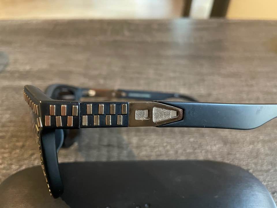 Alexander Wang Alxander Wang x Linda Farrow Zipper detial Sunglasses Size ONE SIZE - 2 Thumbnail