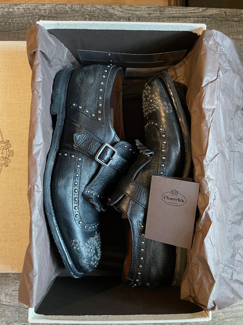 Church's Church's Shanghai Studded Monk Size US 9 / EU 42 - 1 Thumbnail