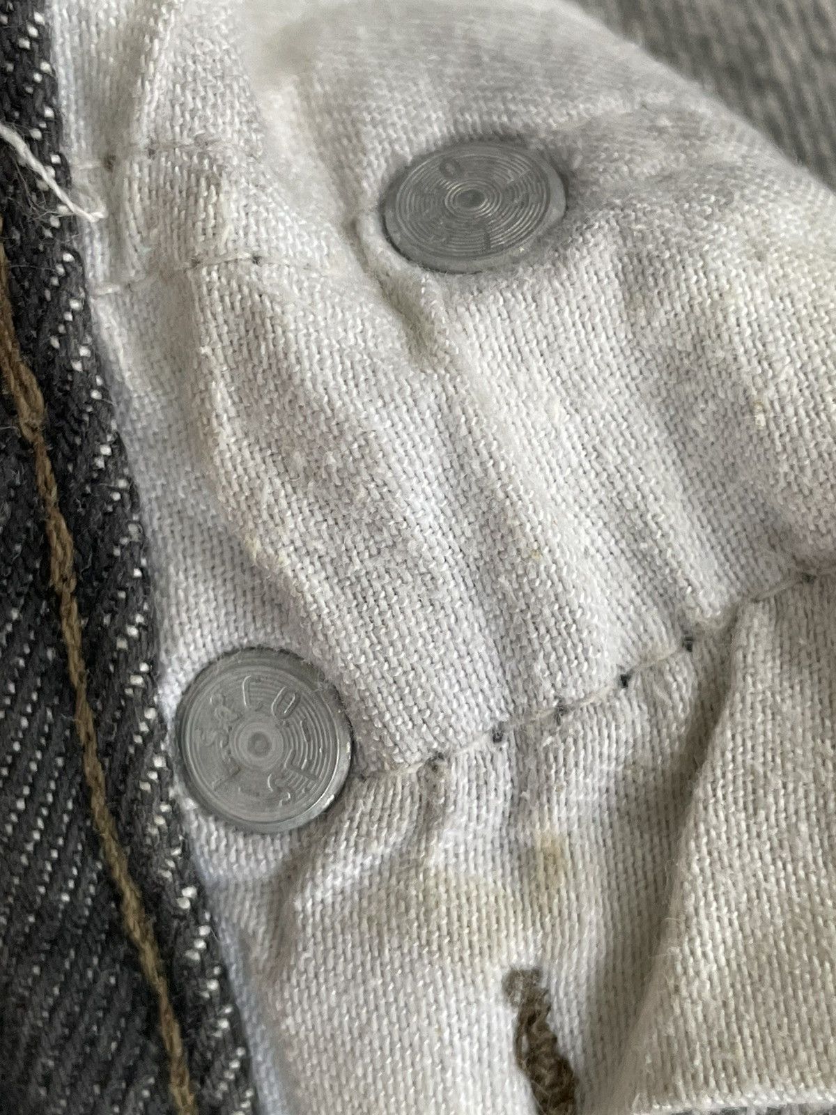 Levi's Vintage 1992 Levis 501 e Black Stone Wash Denim Size US 32 / EU 48 - 13 Thumbnail