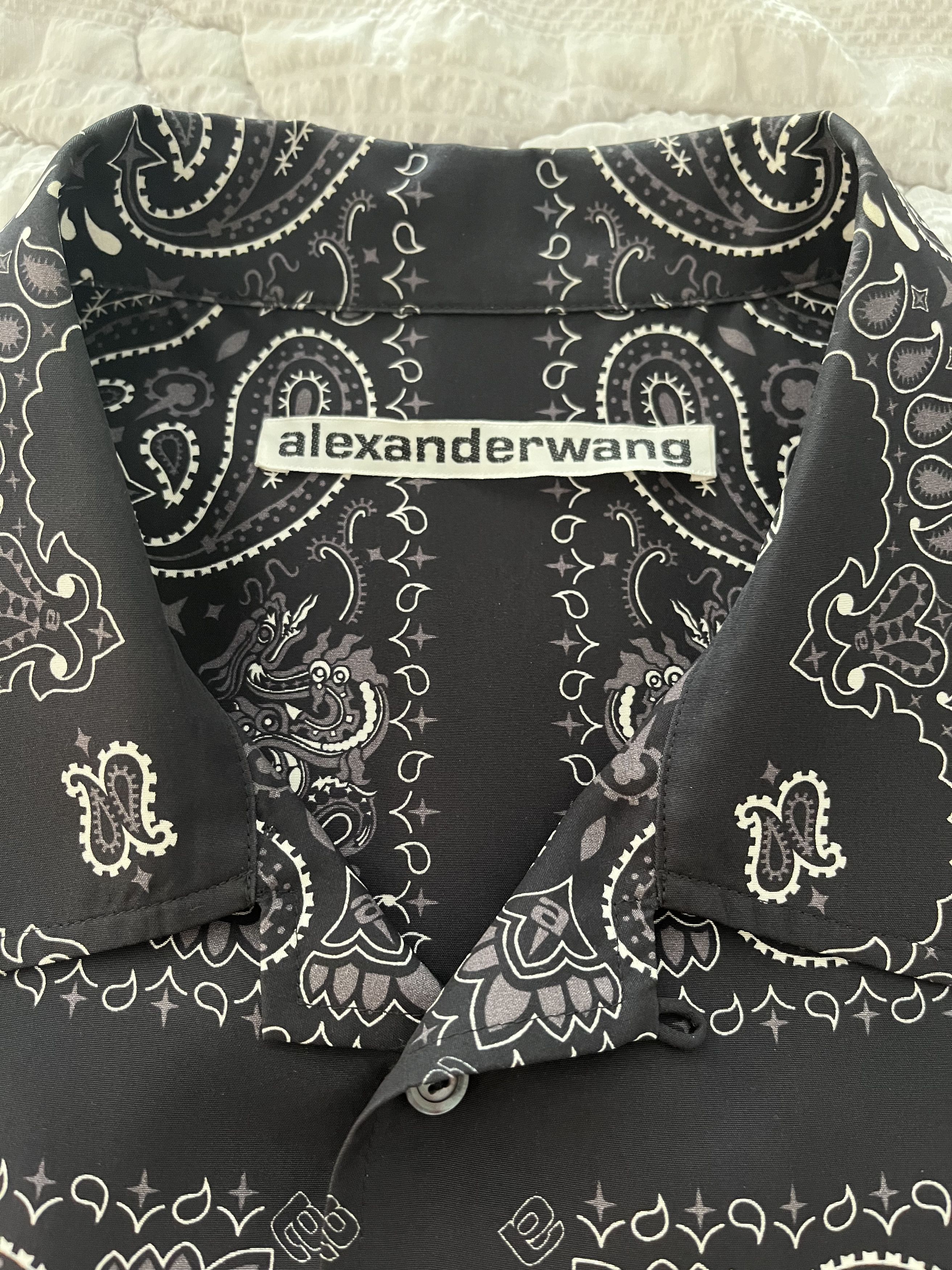 Alexander Wang Alexander Wang Paisely Shirts Size US M / EU 48-50 / 2 - 3 Thumbnail