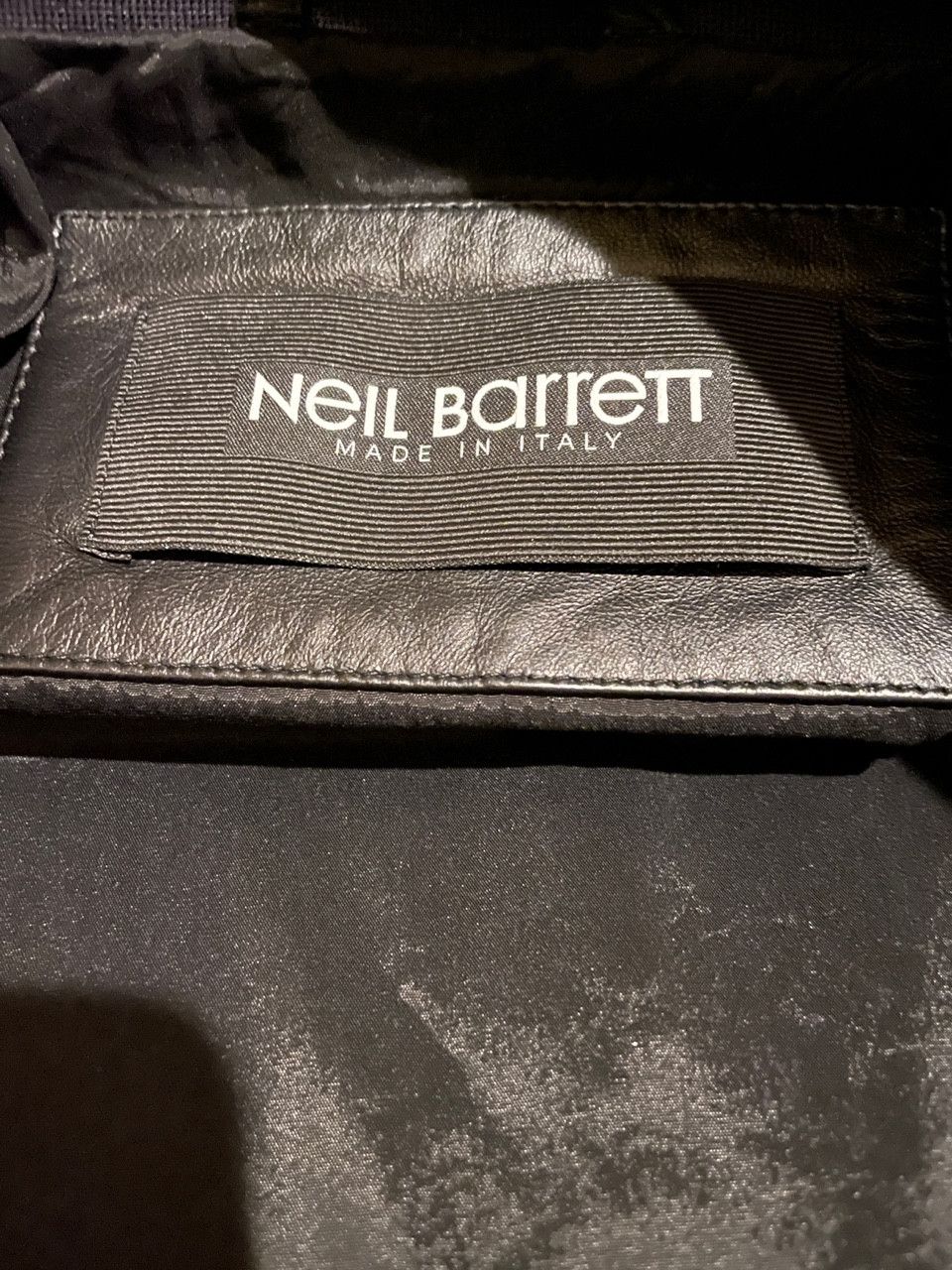 Neil Barrett Neil Barrett leather bomber Size US M / EU 48-50 / 2 - 5 Thumbnail