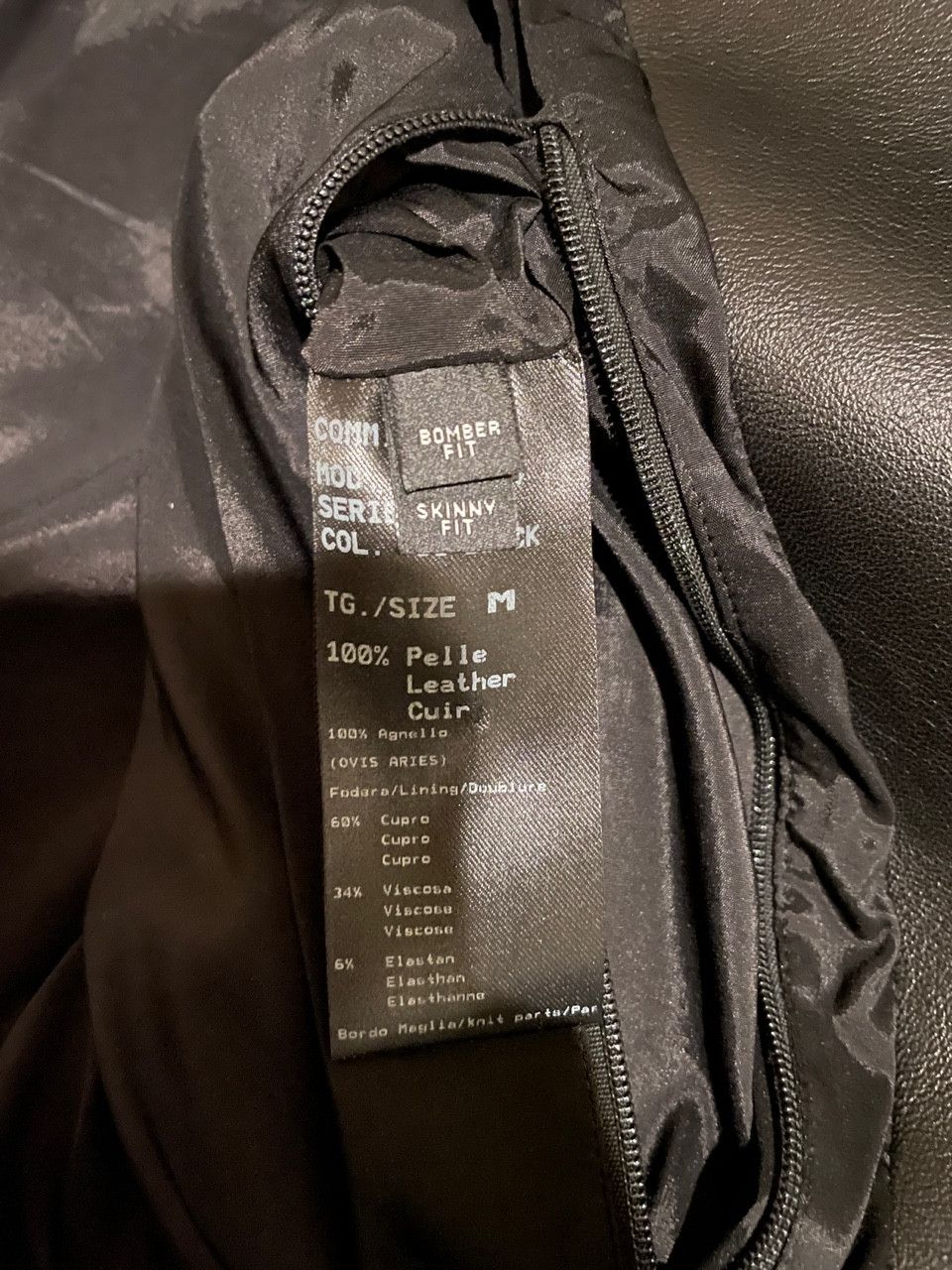 Neil Barrett Neil Barrett leather bomber Size US M / EU 48-50 / 2 - 6 Thumbnail