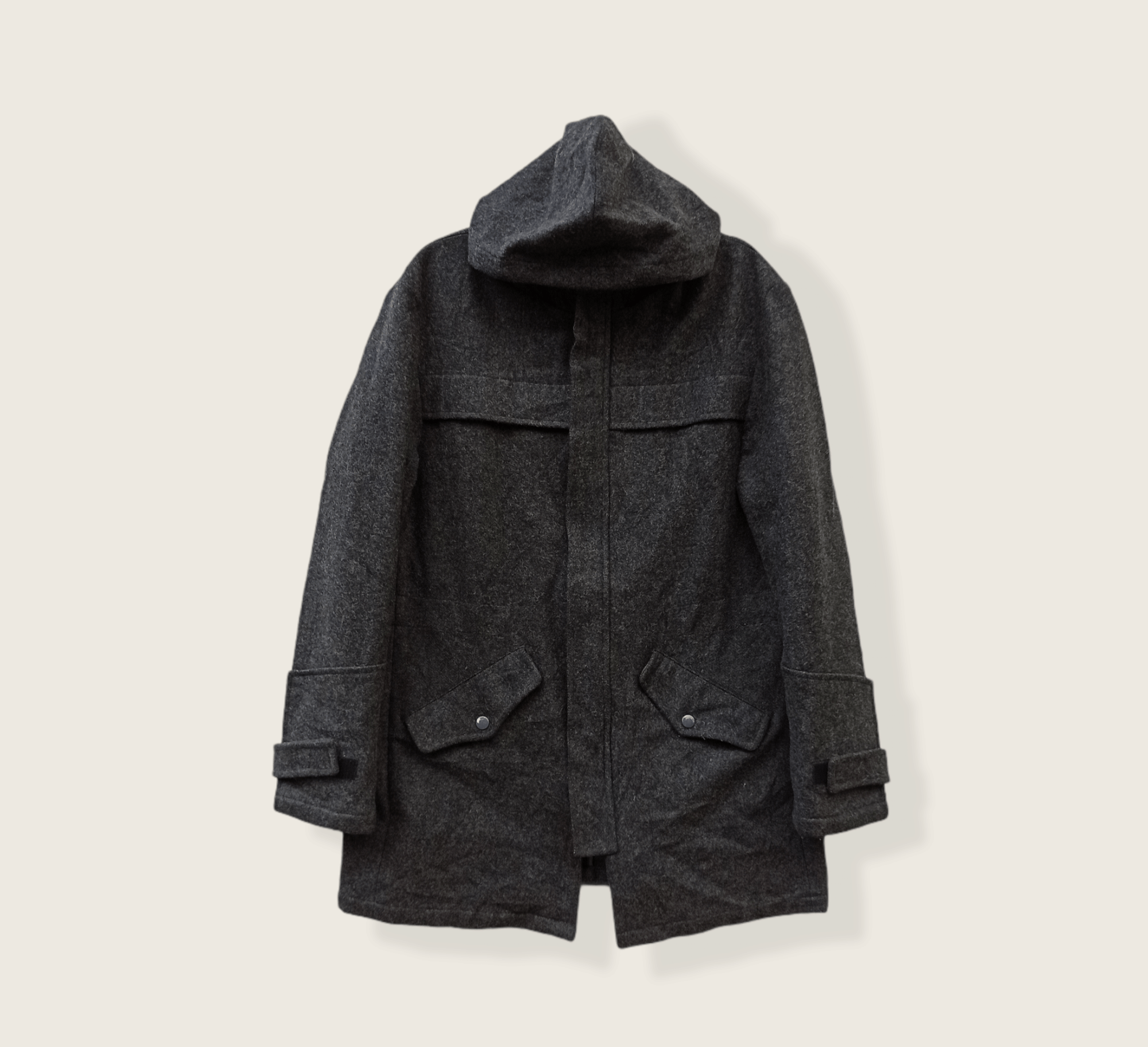 ABAHOUSE Vintage AbaHouse Wool Parka Jacket Size US L / EU 52-54 / 3 - 1 Thumbnail
