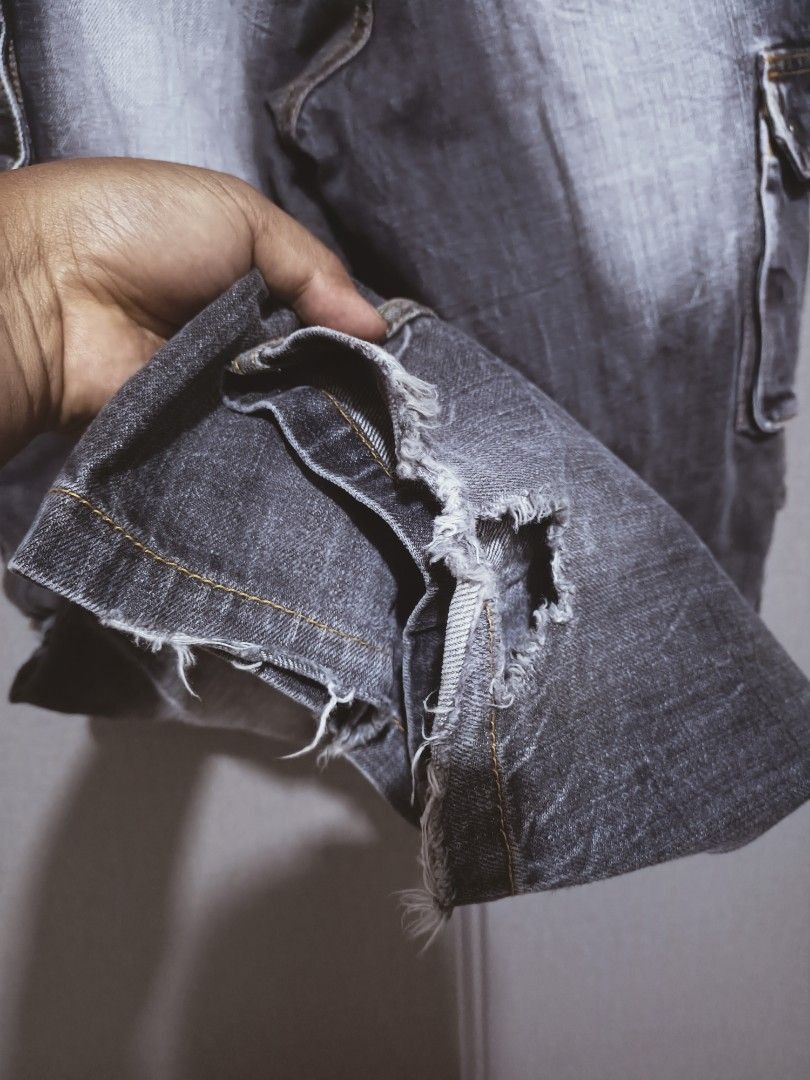 Designer × Japanese Brand Multipocket jeans streetwear style Size US 35 - 10 Thumbnail