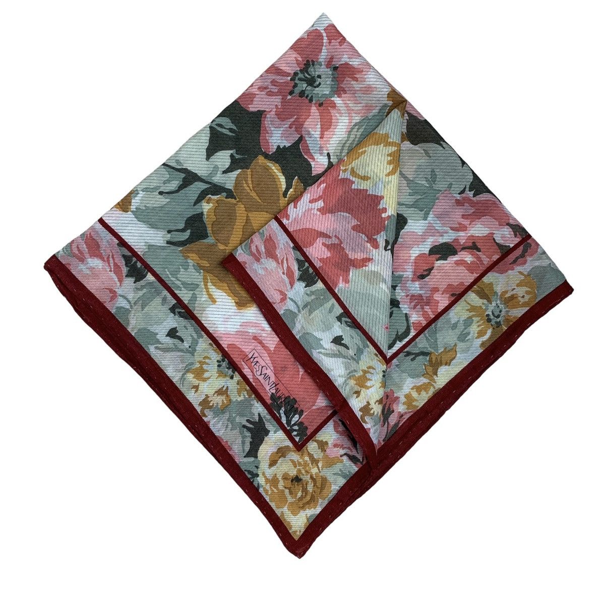 Yves Saint Laurent Yves Saint Laurent Handkerchiec Pocketsquares Size ONE SIZE - 2 Thumbnail