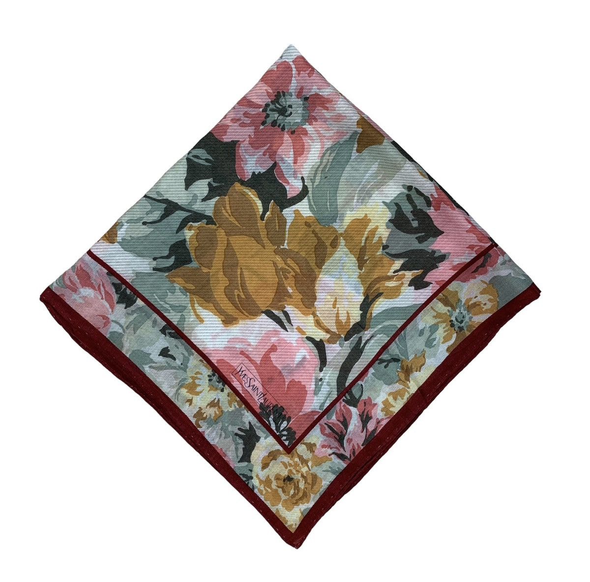 Yves Saint Laurent Yves Saint Laurent Handkerchiec Pocketsquares Size ONE SIZE - 1 Thumbnail