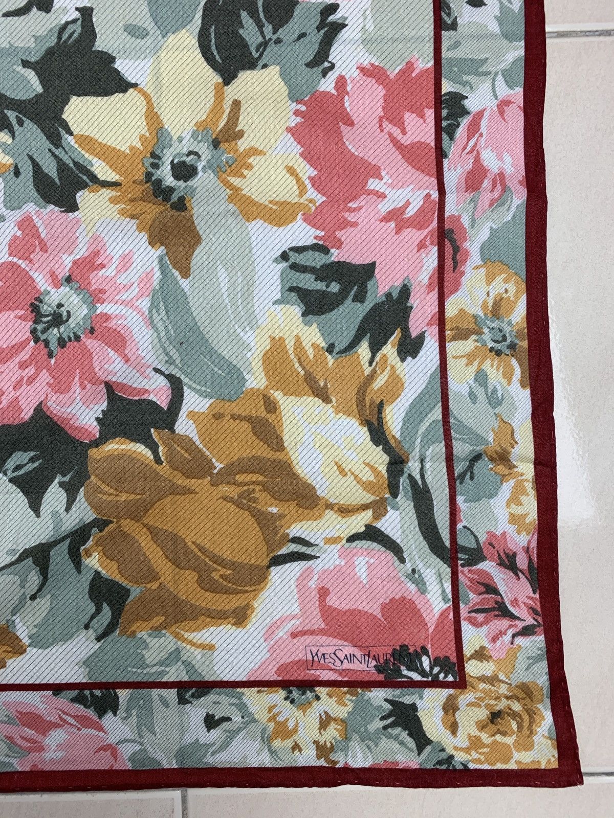 Yves Saint Laurent Yves Saint Laurent Handkerchiec Pocketsquares Size ONE SIZE - 4 Thumbnail