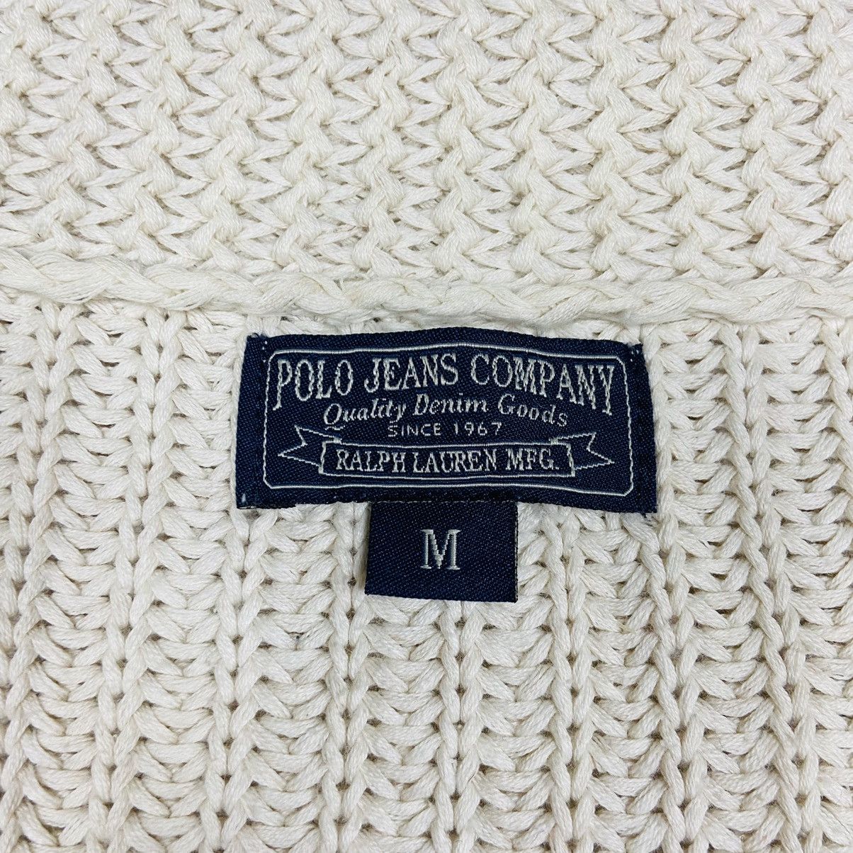 Ralph Lauren 1990s RALPH LAUREN ARCHIVE HEAVY KNITTED CARDIGAN - № 1101 Size US M / EU 48-50 / 2 - 10 Thumbnail