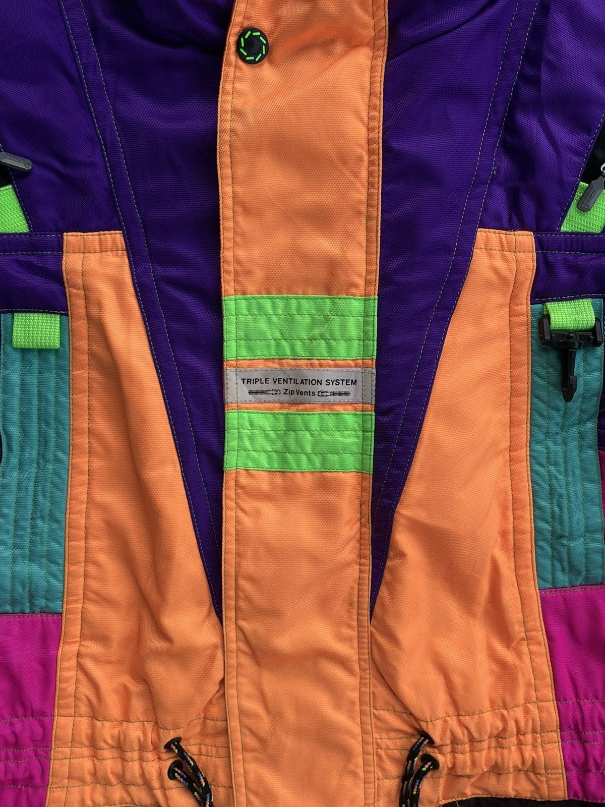 Hypebeast × Phenix Phenix Fall/Winter Neon Color Block Utility Techwear Jacket Size US L / EU 52-54 / 3 - 6 Thumbnail