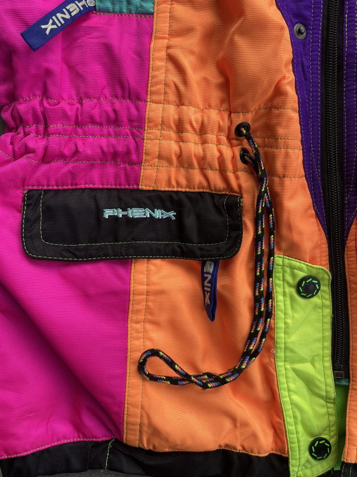 Hypebeast × Phenix Phenix Fall/Winter Neon Color Block Utility Techwear Jacket Size US L / EU 52-54 / 3 - 10 Thumbnail