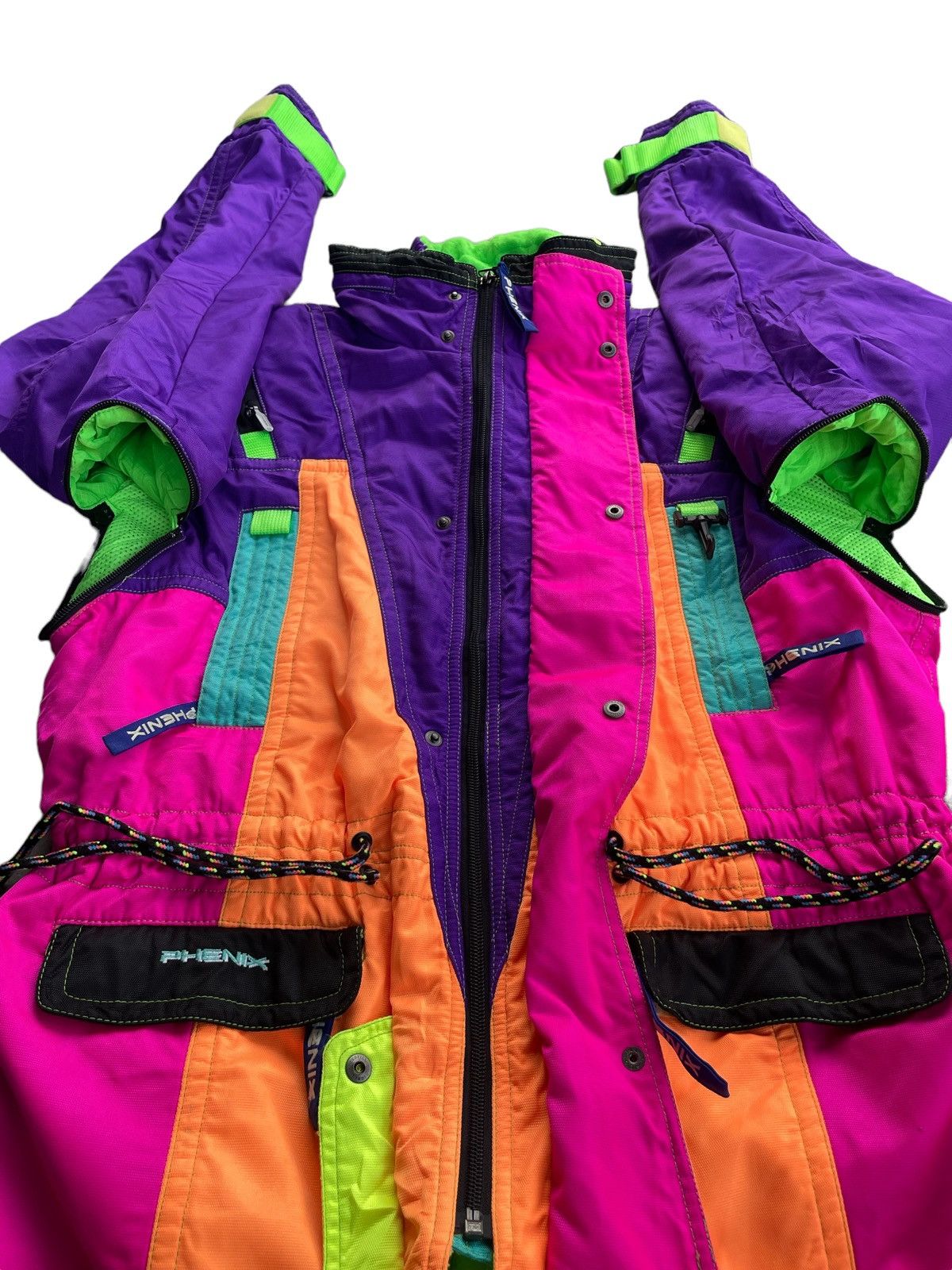 Hypebeast × Phenix Phenix Fall/Winter Neon Color Block Utility Techwear Jacket Size US L / EU 52-54 / 3 - 14 Thumbnail