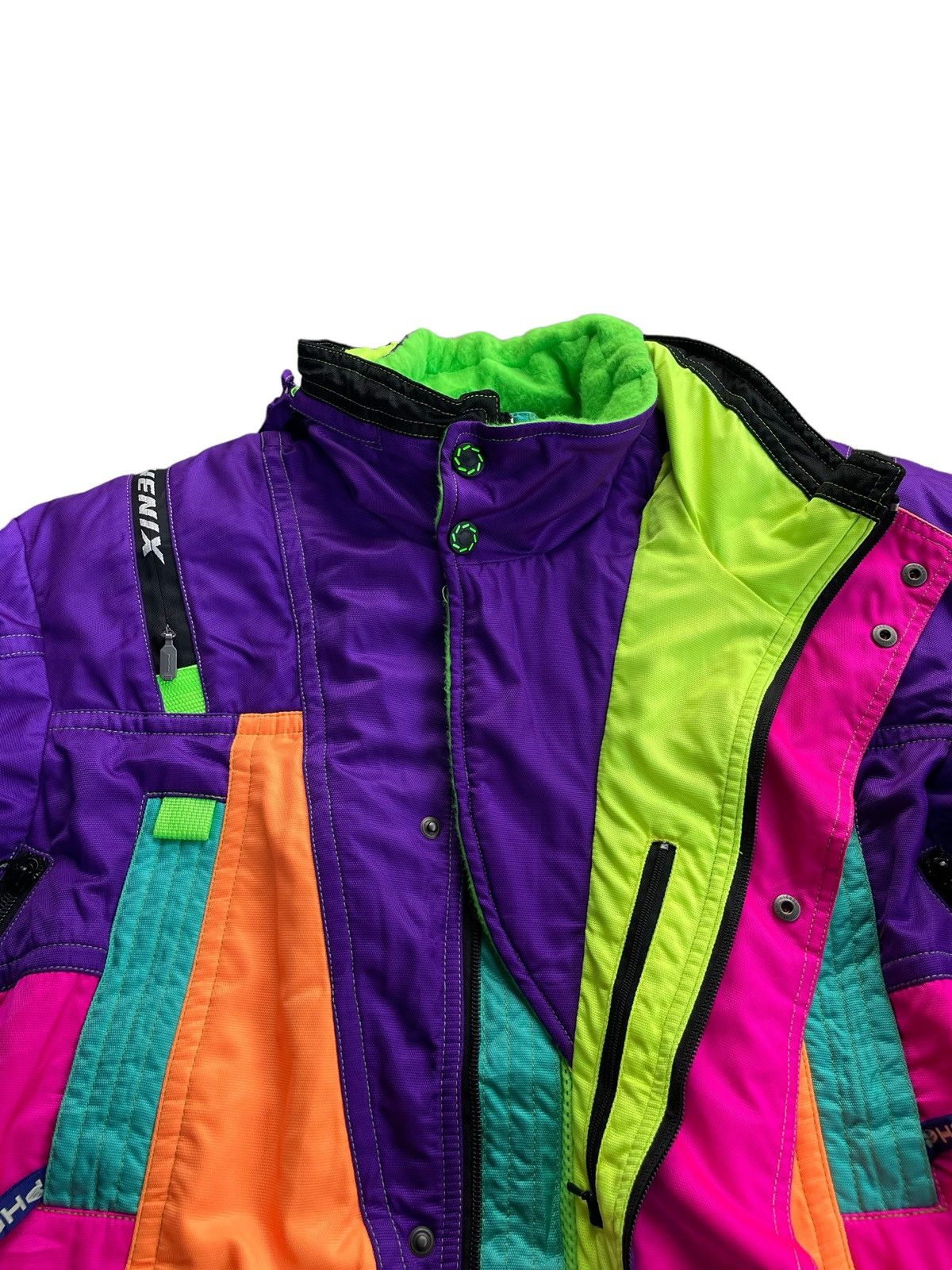 Hypebeast × Phenix Phenix Fall/Winter Neon Color Block Utility Techwear Jacket Size US L / EU 52-54 / 3 - 18 Thumbnail