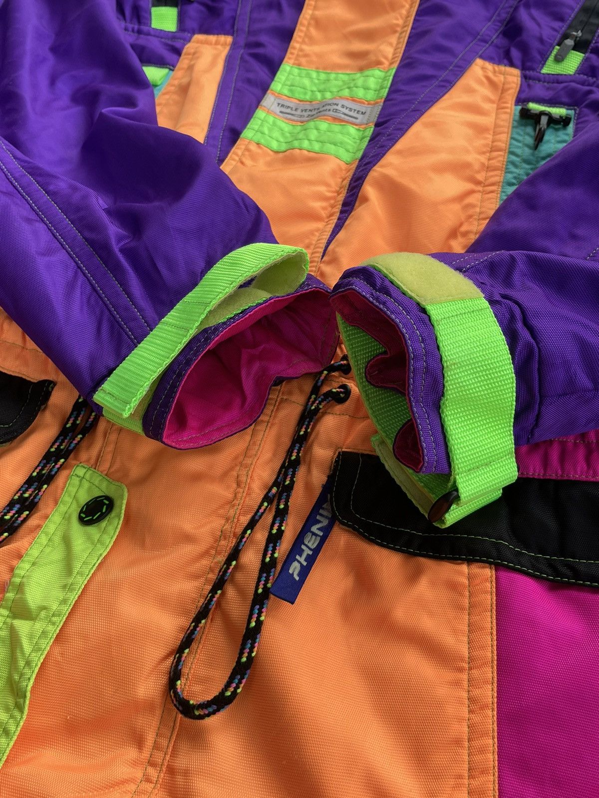 Hypebeast × Phenix Phenix Fall/Winter Neon Color Block Utility Techwear Jacket Size US L / EU 52-54 / 3 - 7 Thumbnail