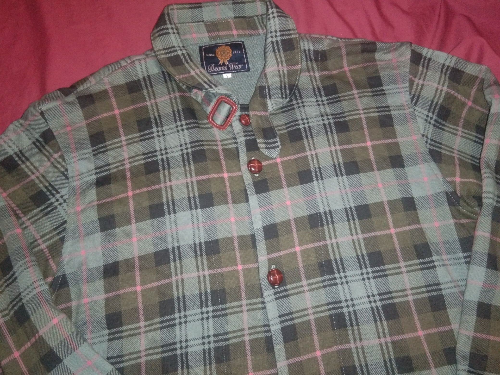 Beams Plus Beams Wear Plaid sweater outwear japanese brand fashion Size US M / EU 48-50 / 2 - 1 Thumbnail