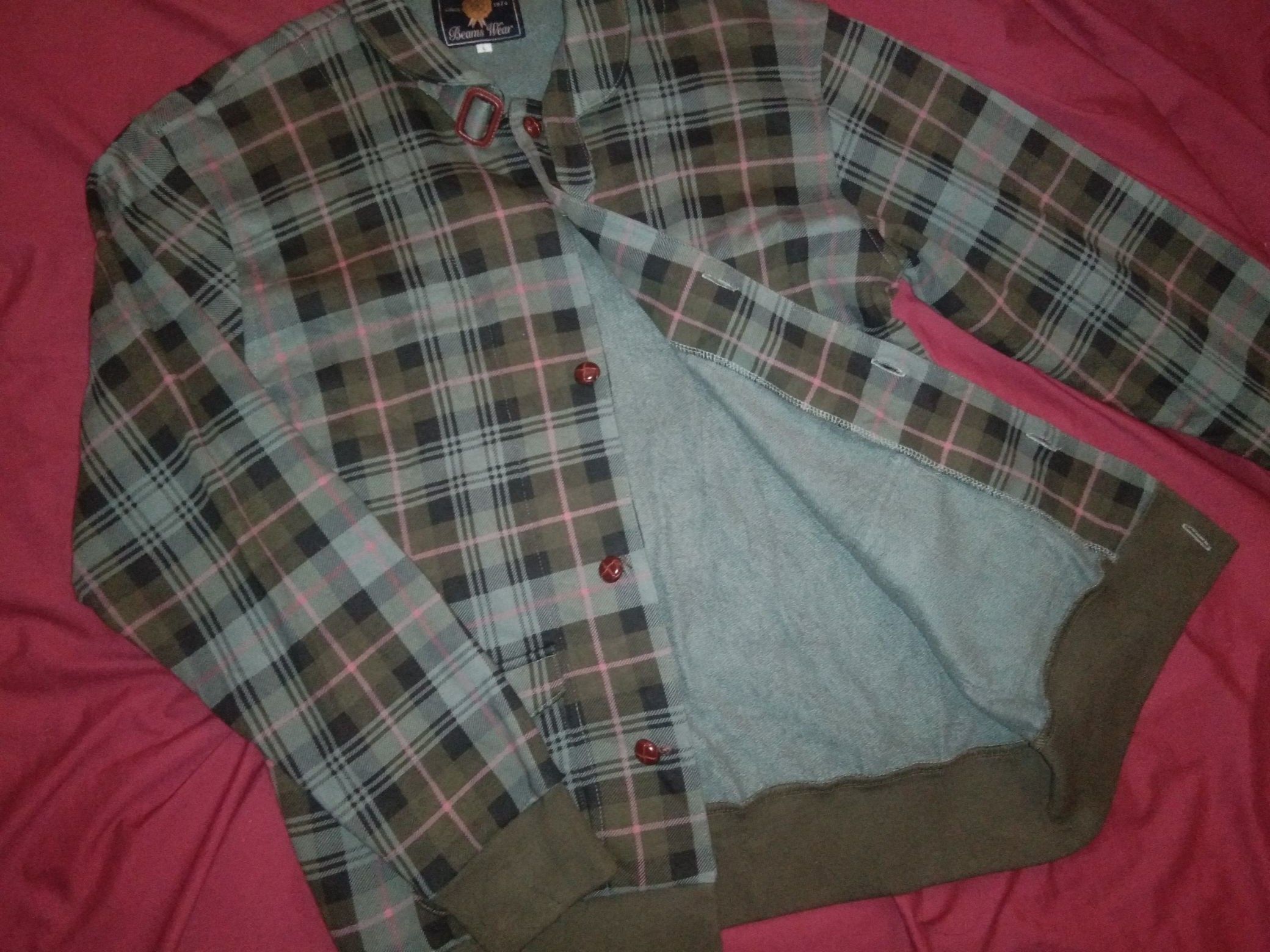 Beams Plus Beams Wear Plaid sweater outwear japanese brand fashion Size US M / EU 48-50 / 2 - 3 Thumbnail