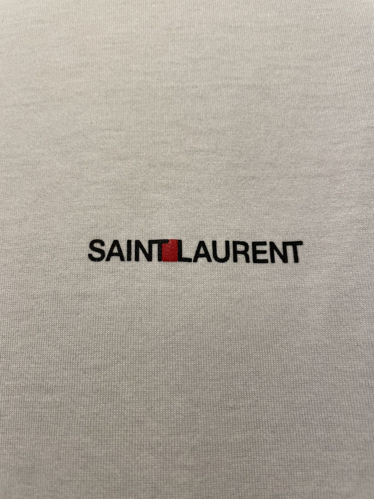 Saint Laurent Paris Saint Laurent Logo T Shirt Size US M / EU 48-50 / 2 - 4 Thumbnail
