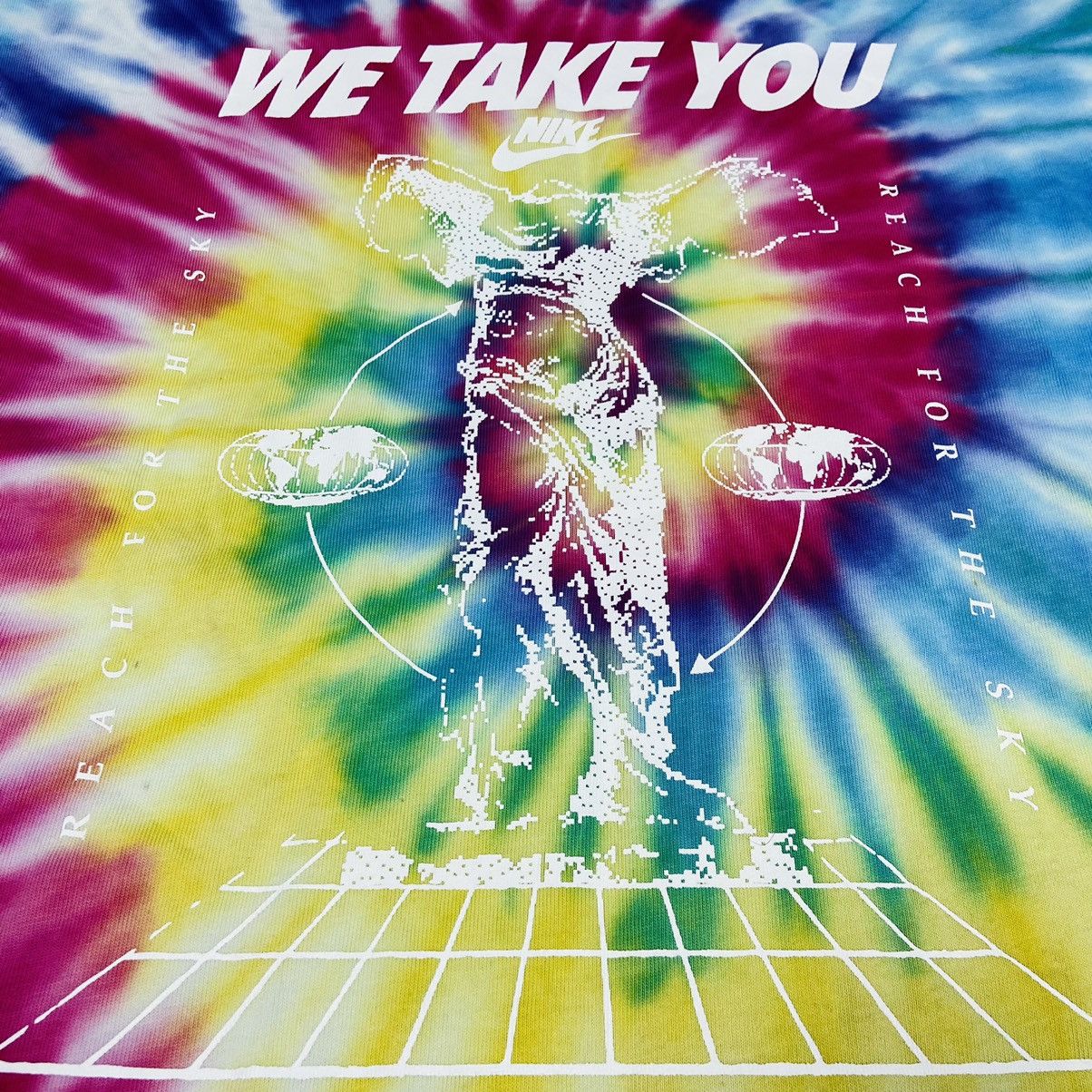 Nike WE TAKE YOU HIGHER - NIKE TIE DYE TANK TOP TEE - № 487 Size US L / EU 52-54 / 3 - 5 Thumbnail