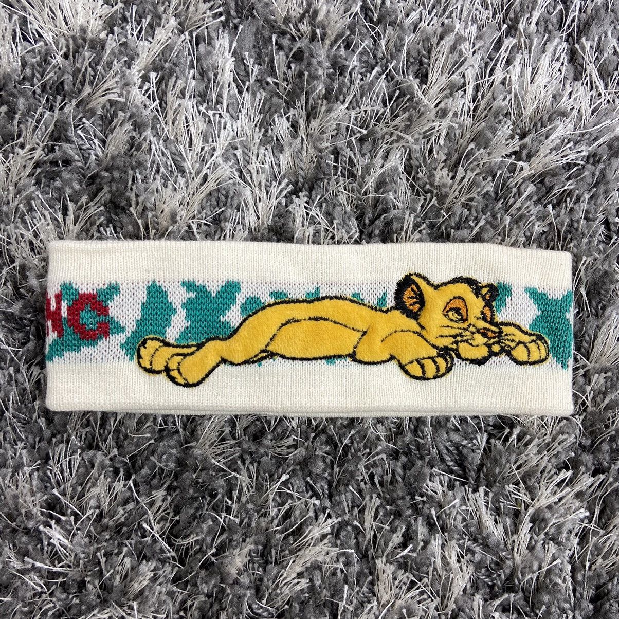 Disney 1994 LION KING VERY RARE VINTAGE WOOLY HEADBAND - № 4095 Size ONE SIZE - 1 Thumbnail
