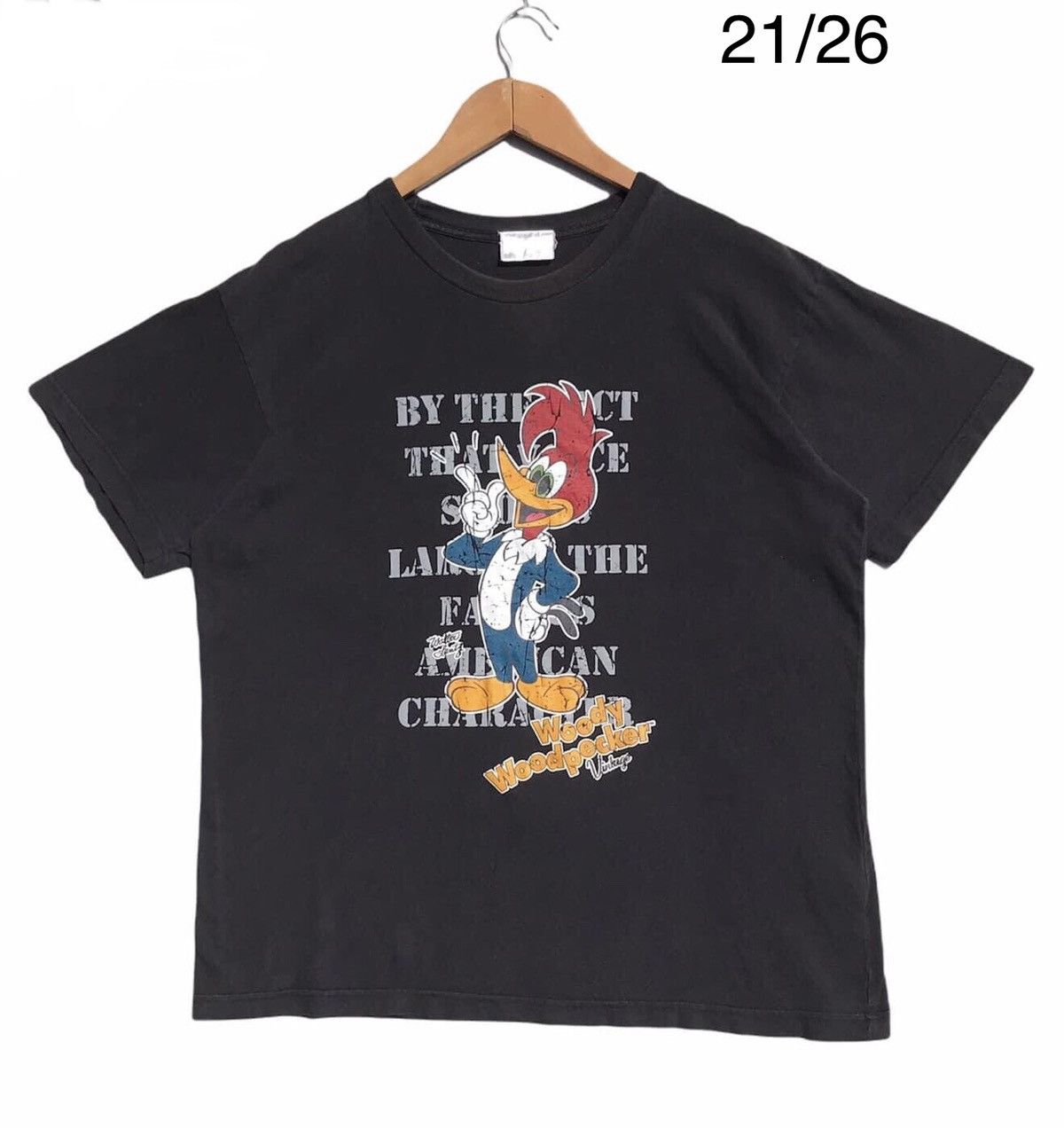Cartoon Network RARE🔥 Woody Woodpecker Size US L / EU 52-54 / 3 - 1 Thumbnail