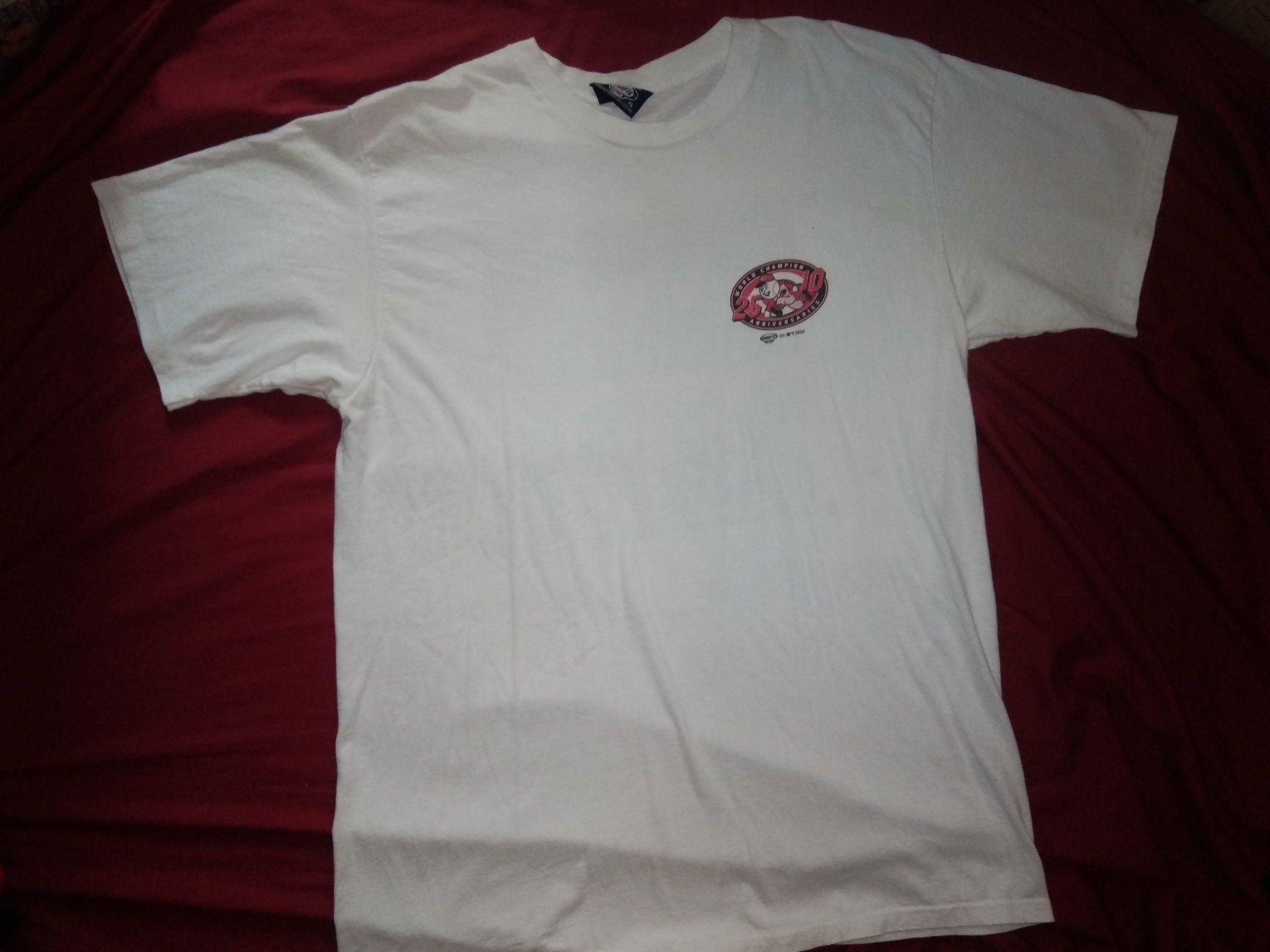 MLB VTG 2000s MLB Cincinnati Reds 1975/1990 World Championship Size US XL / EU 56 / 4 - 2 Thumbnail