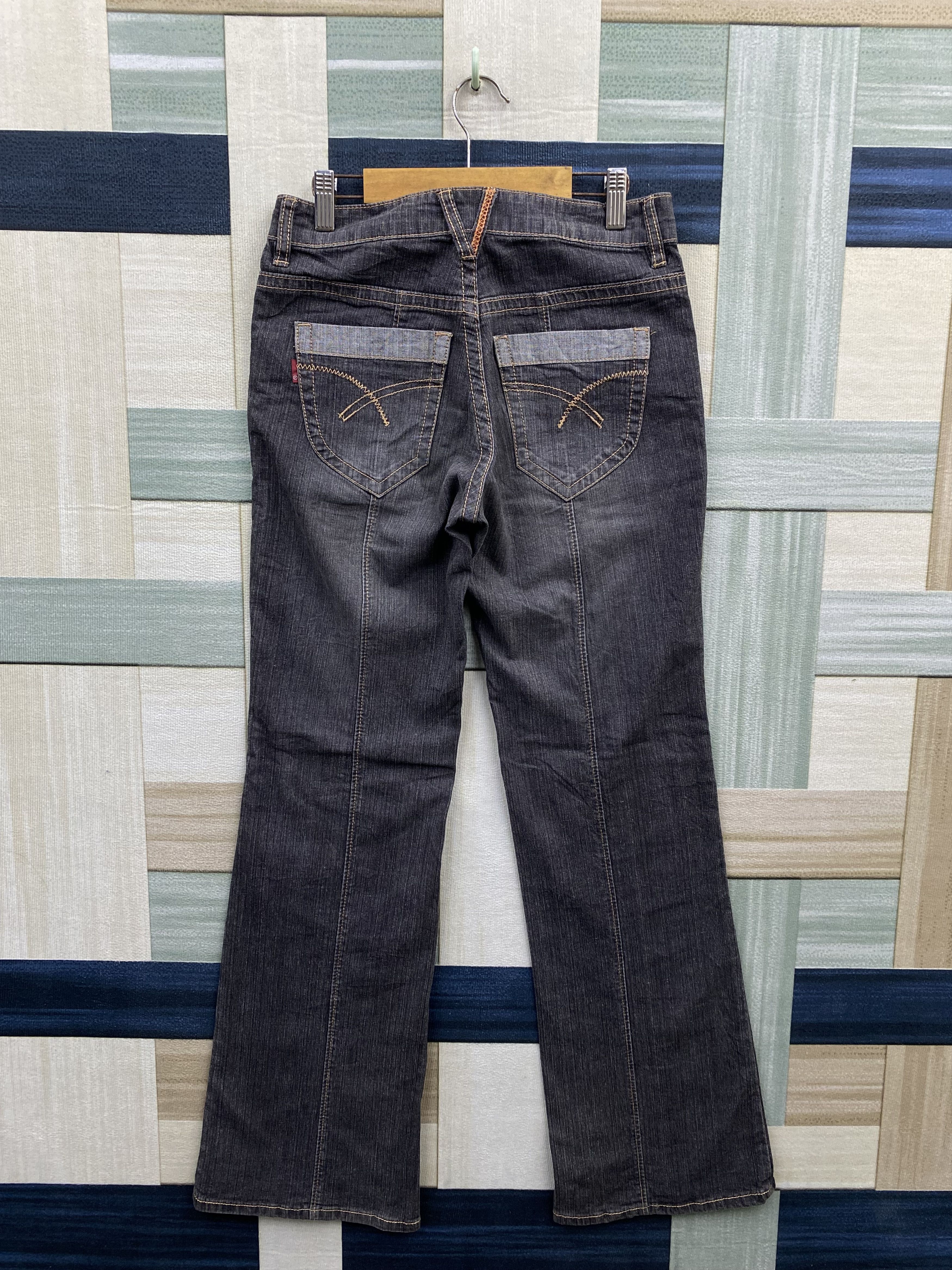 Japanese Brand × Vintage Japanese Brand Advantage+ Wide Leg Jean Size 27" / US 4 / IT 40 - 8 Thumbnail