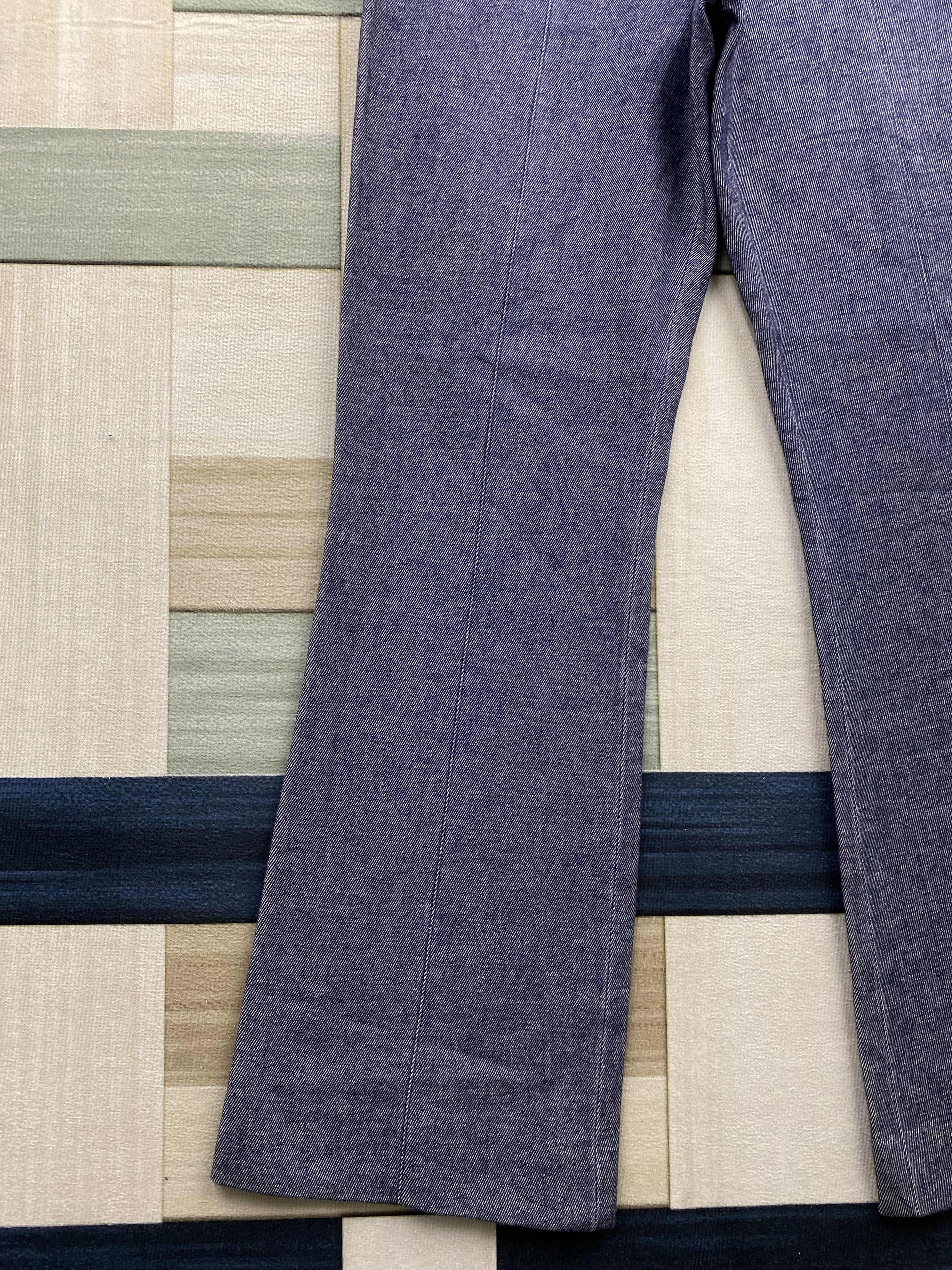 Lanvin Lanvin Sport Wide Boot Cut Denim Pant Size 26" / US 2 / IT 38 - 6 Thumbnail
