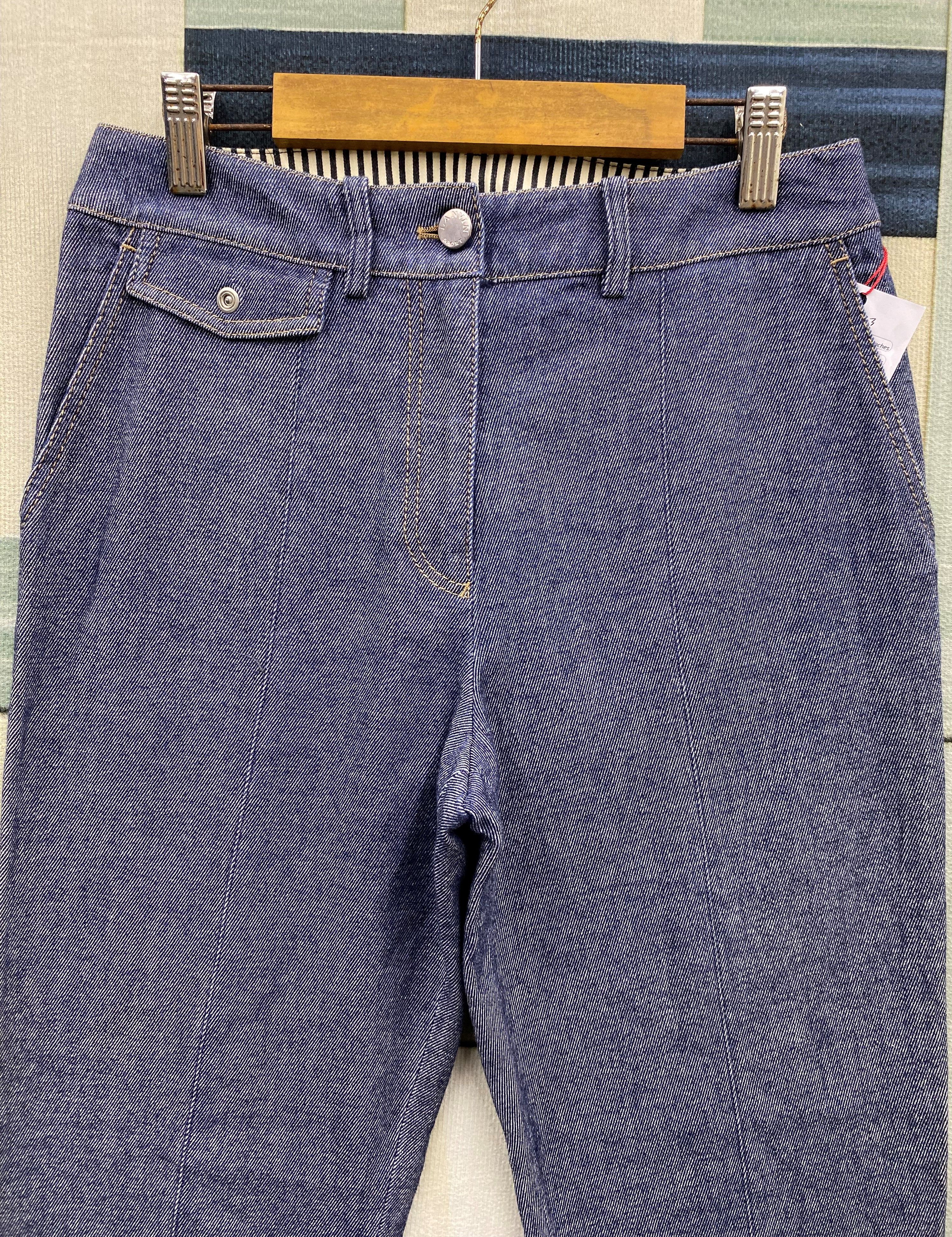 Lanvin Lanvin Sport Wide Boot Cut Denim Pant Size 26" / US 2 / IT 38 - 3 Thumbnail