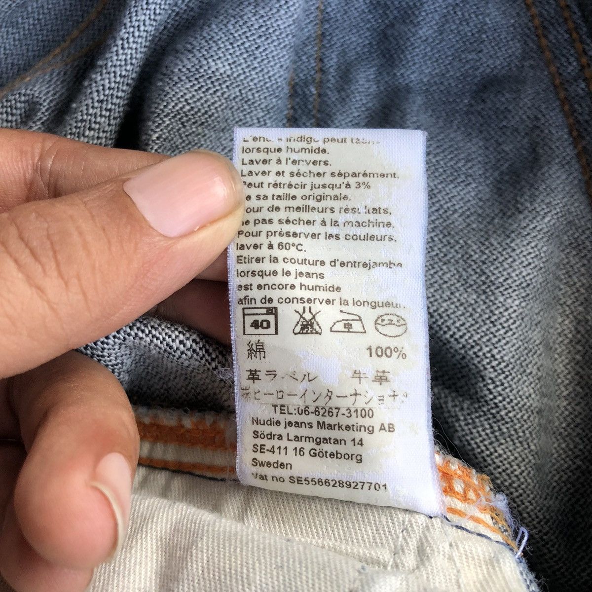 Nudie Jeans Vintage Nudie Jeans Pants Made In Italy Size US 32 / EU 48 - 10 Thumbnail