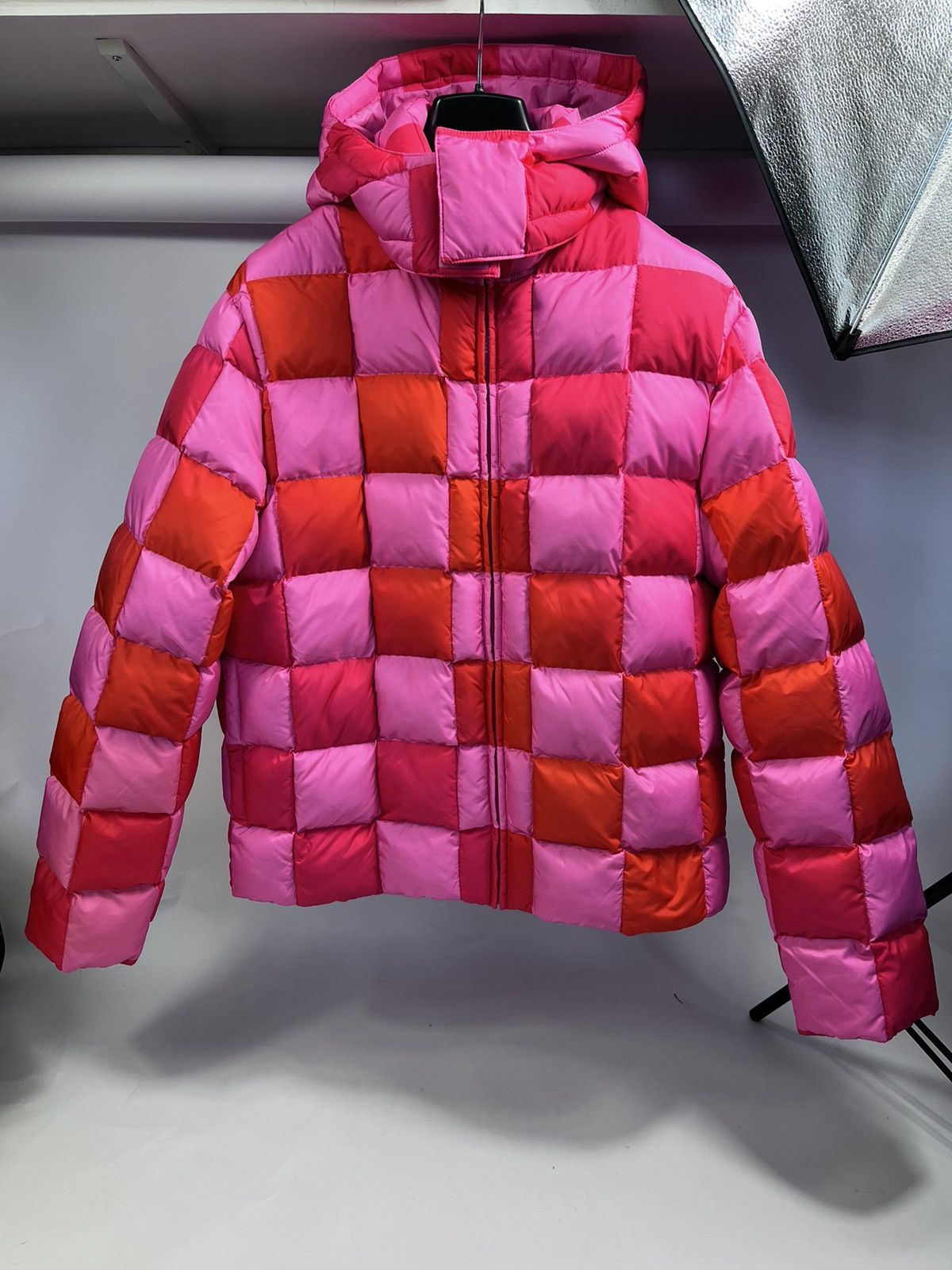 ERL KIDS Sunset puffer coat - Pink