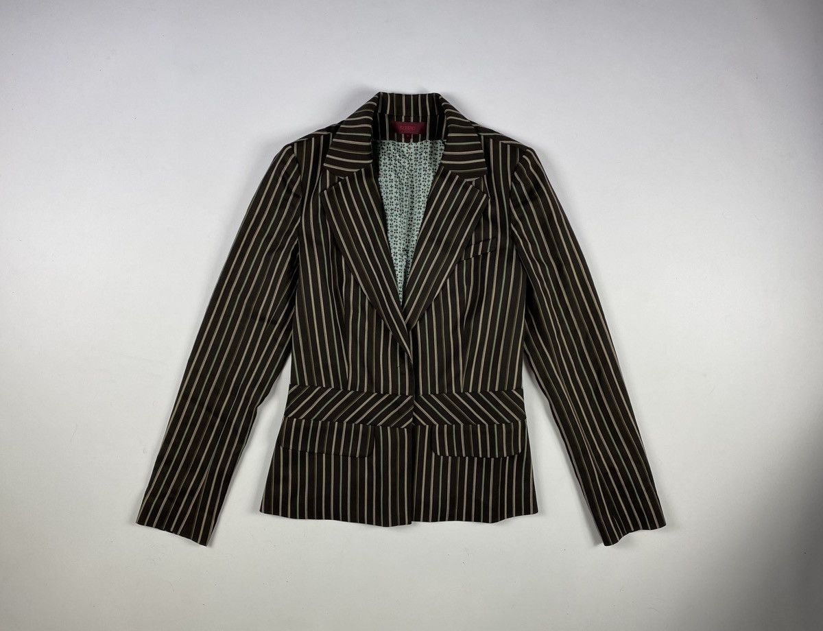 Kenzo KENZO Blazer Jacket Striped Wool Size XS / US 0-2 / IT 36-38 - 1 Thumbnail