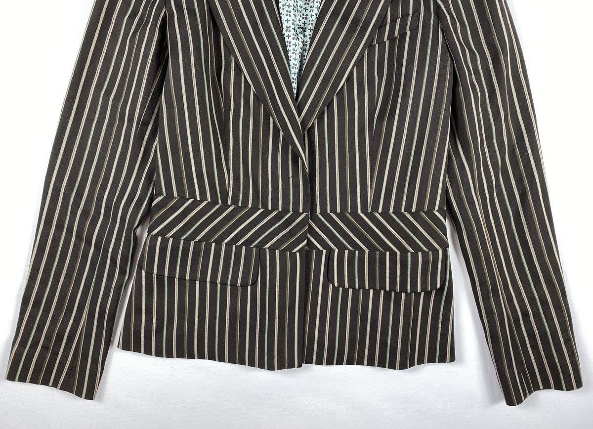 Kenzo KENZO Blazer Jacket Striped Wool Size XS / US 0-2 / IT 36-38 - 6 Thumbnail
