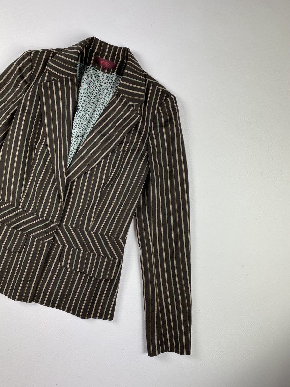 Kenzo KENZO Blazer Jacket Striped Wool Size XS / US 0-2 / IT 36-38 - 4 Thumbnail