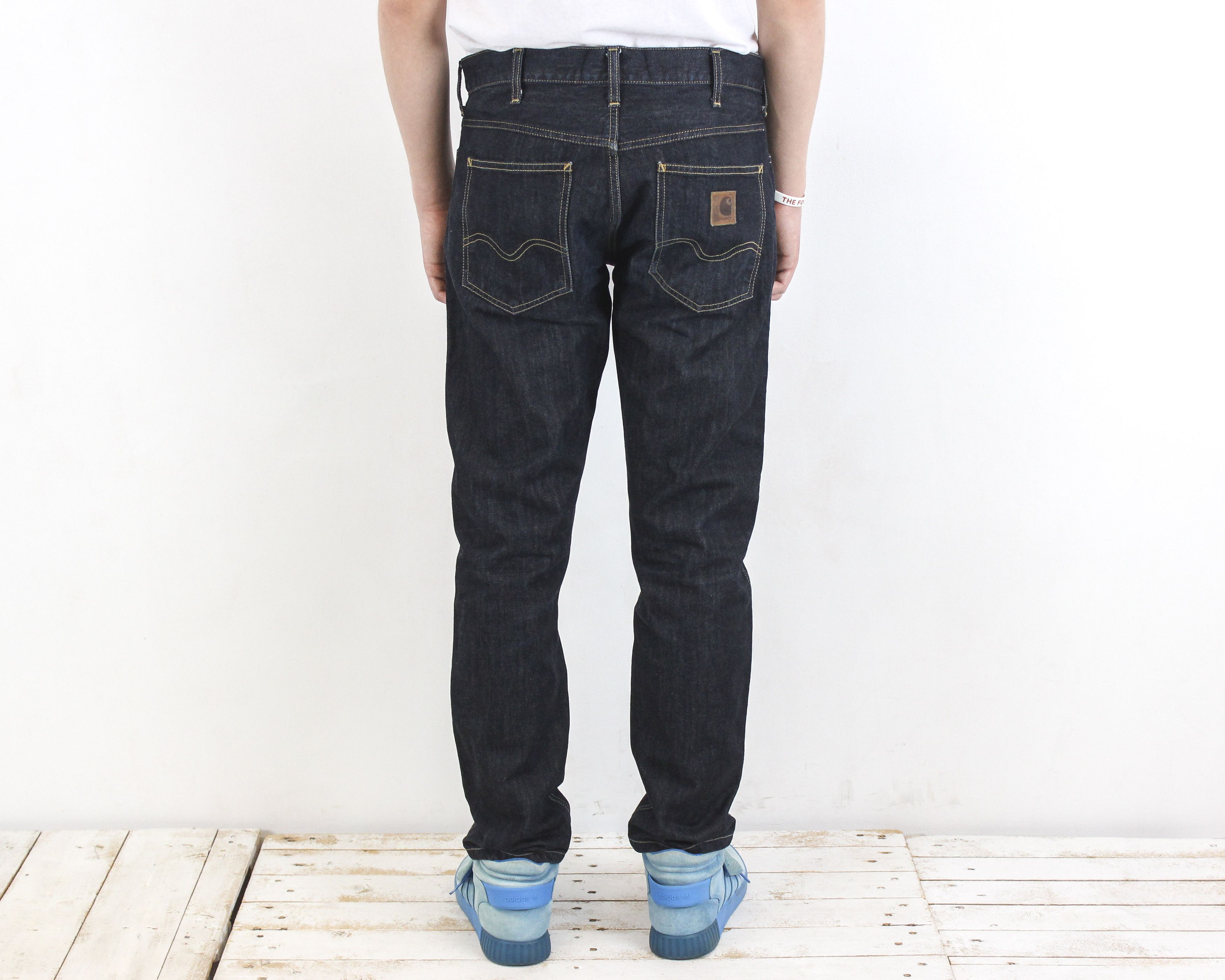 Carhartt Western Pant W31 L32 Relaxed Straight Jeans Denim Trousers Size US 31 - 4 Thumbnail