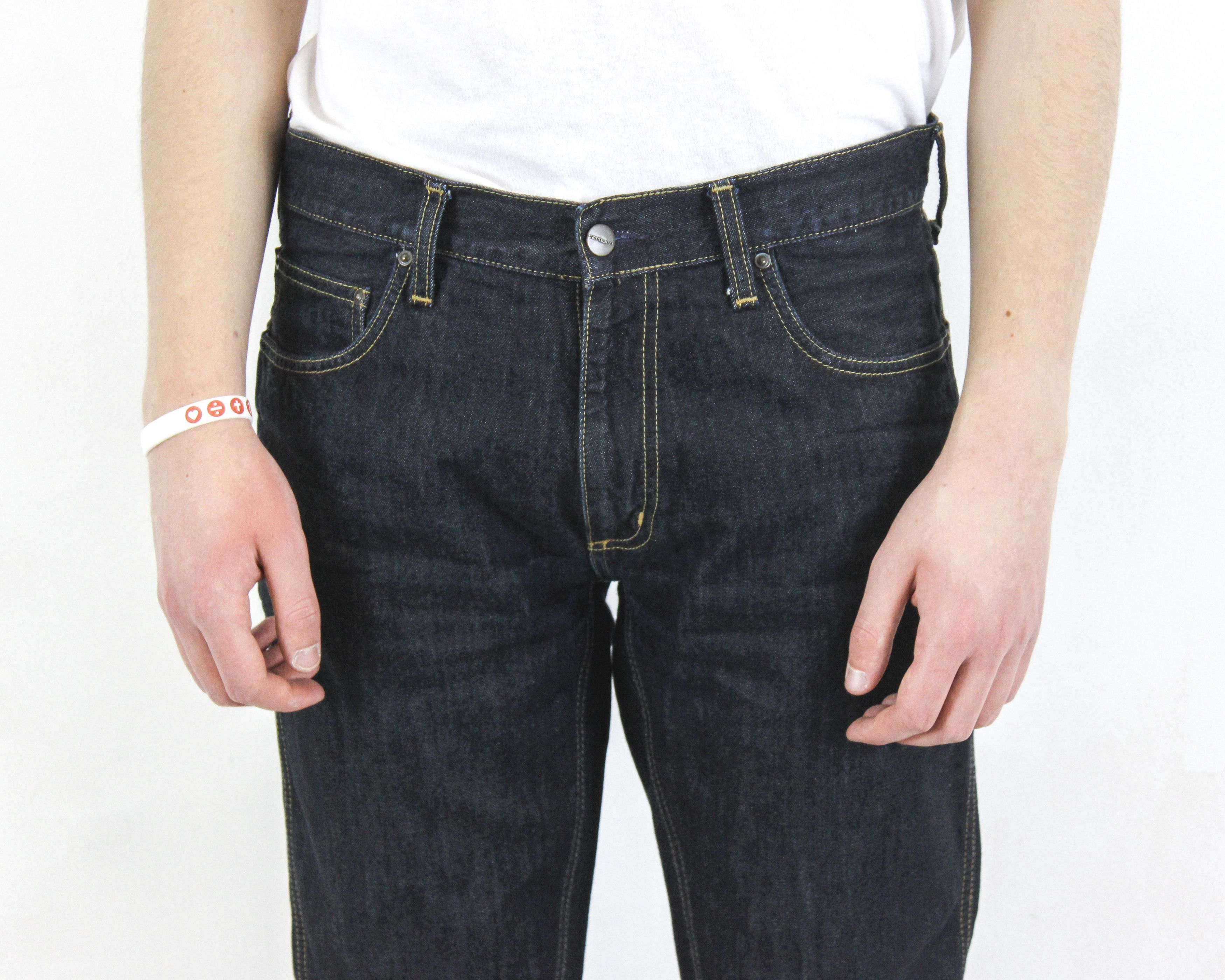 Carhartt Western Pant W31 L32 Relaxed Straight Jeans Denim Trousers Size US 31 - 5 Thumbnail