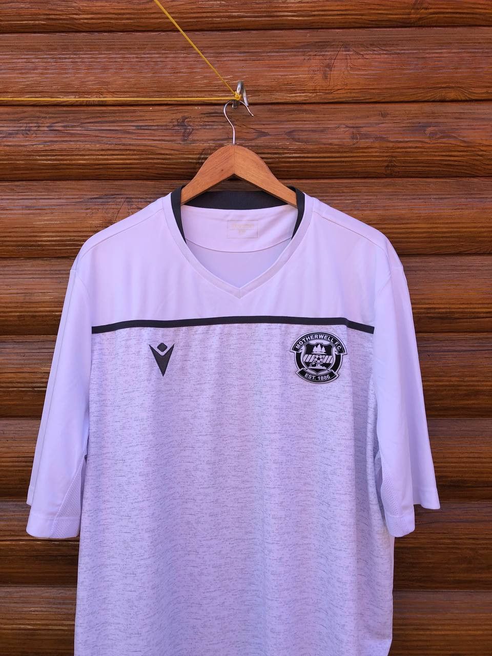 Vintage MOTHERWELL FOOTBALL SHIRT SOCCER JERSEY MACRON Size US XXL / EU 58 / 5 - 2 Thumbnail