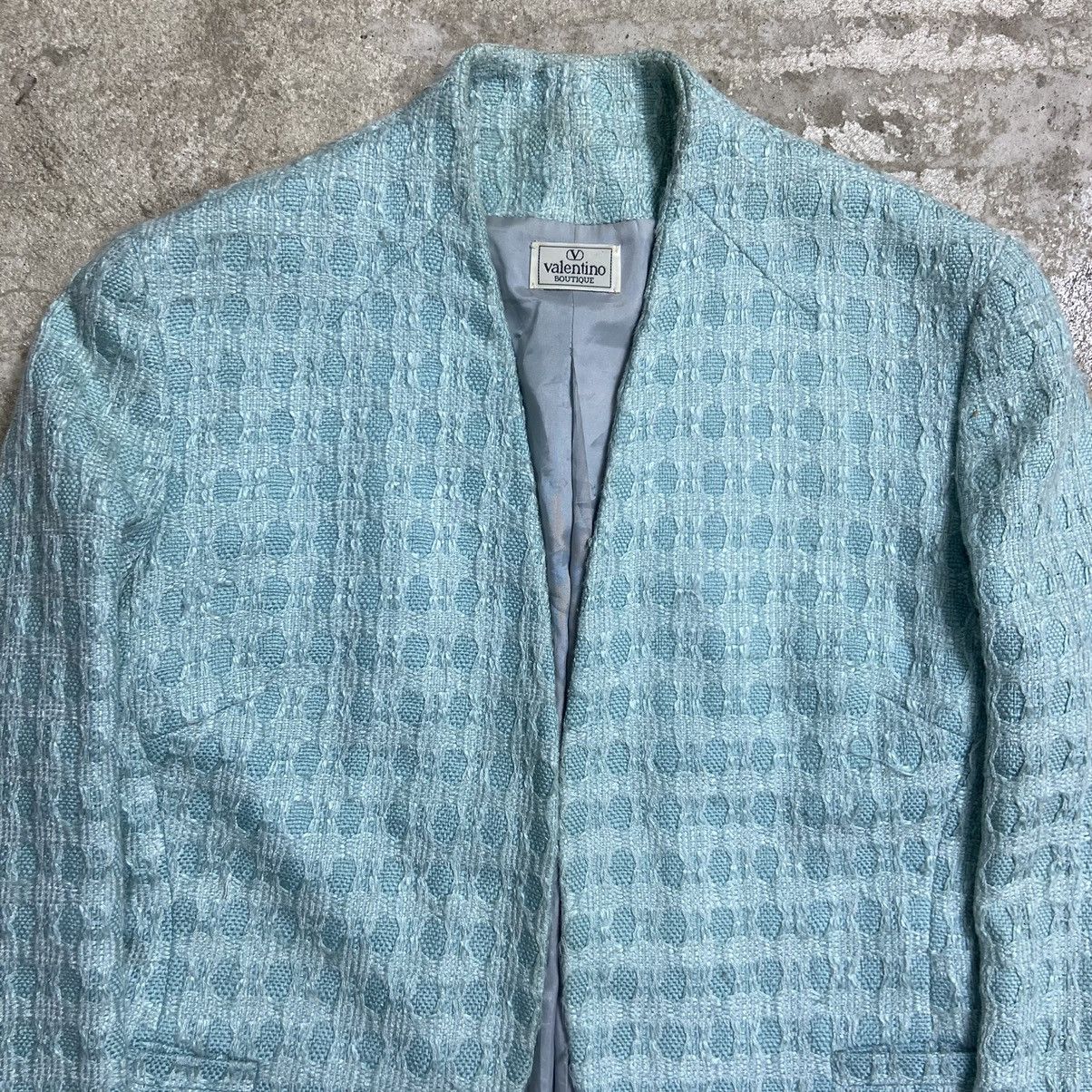 Valentino 1980s VALENTINO BOUTIQUE RARE VINTAGE BLAZER JACKET - № 2044 Size M / US 6-8 / IT 42-44 - 2 Thumbnail