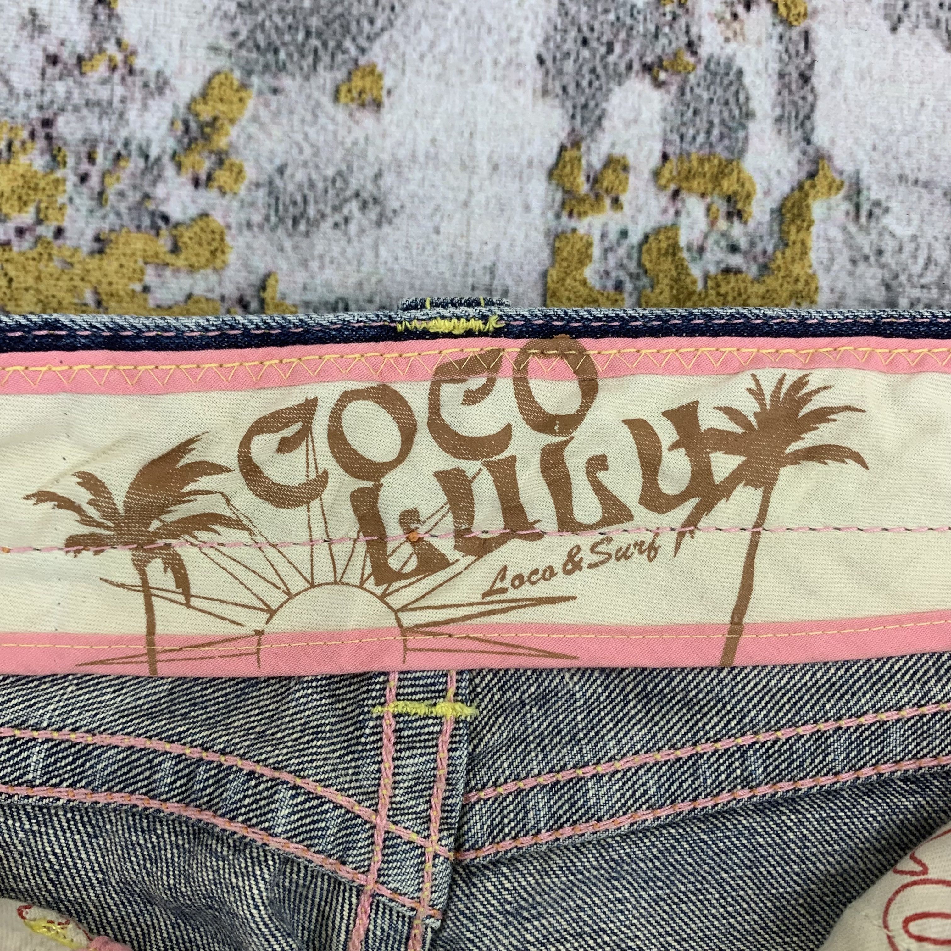 Japanese Brand Coco Lulu Blue Jeans Distressed Denim Pants Size US 29 - 4 Thumbnail