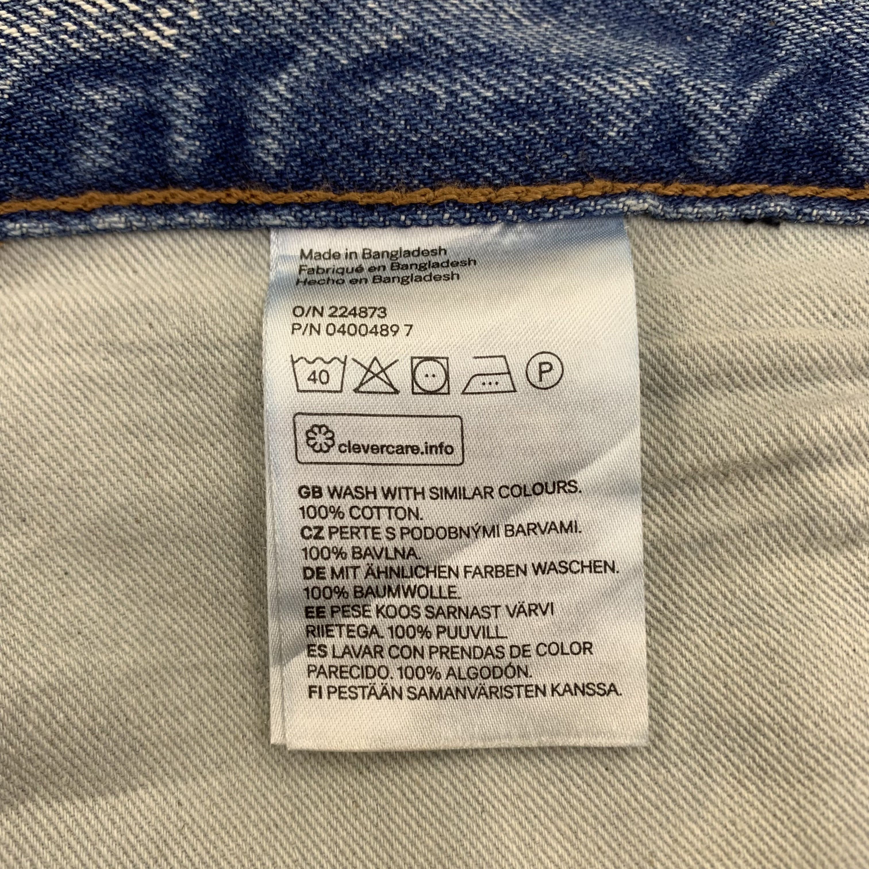 Japanese Brand Distressed Denim Blue Jeans Ripped Pants Size US 34 / EU 50 - 9 Thumbnail