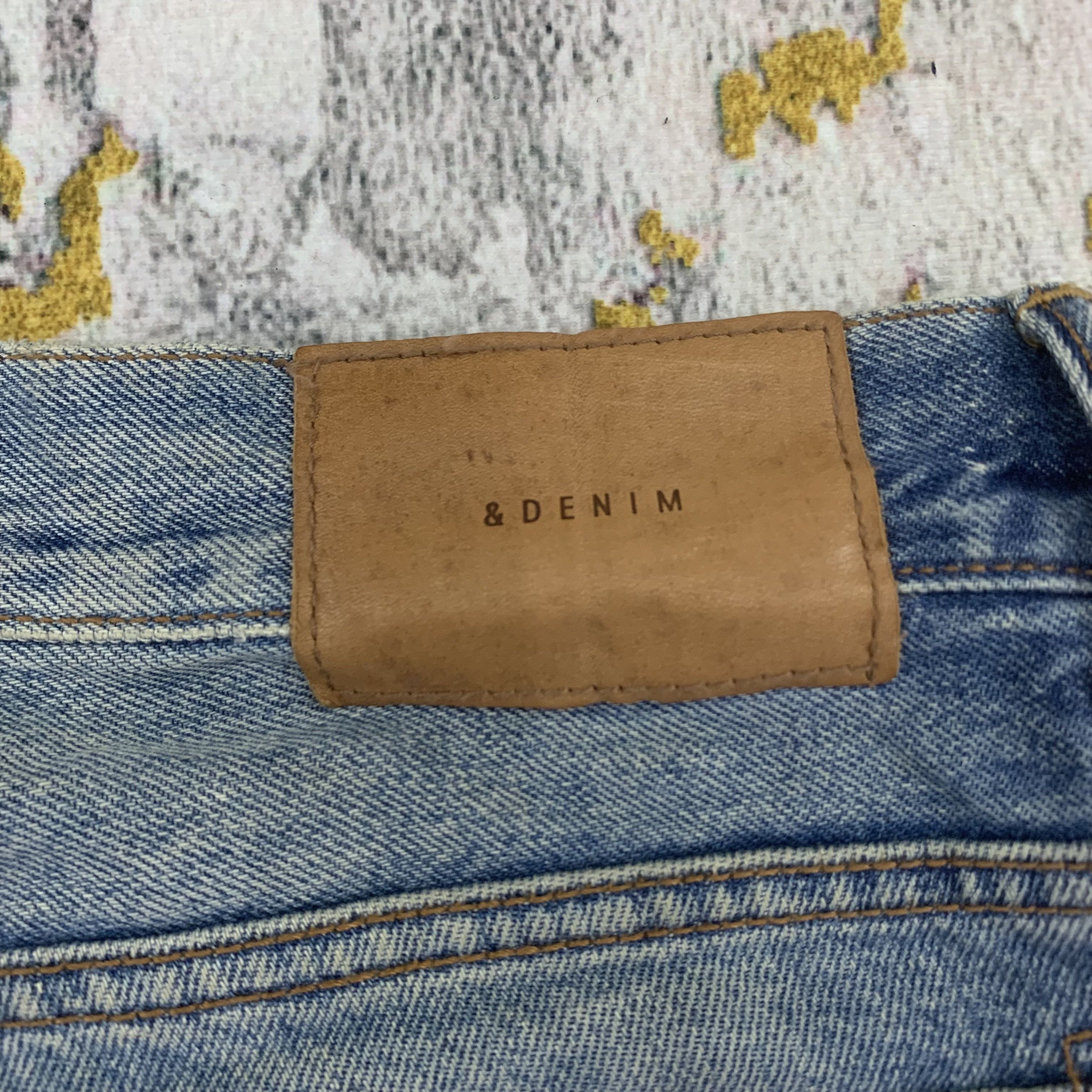 Japanese Brand Distressed Denim Blue Jeans Ripped Pants Size US 34 / EU 50 - 7 Thumbnail
