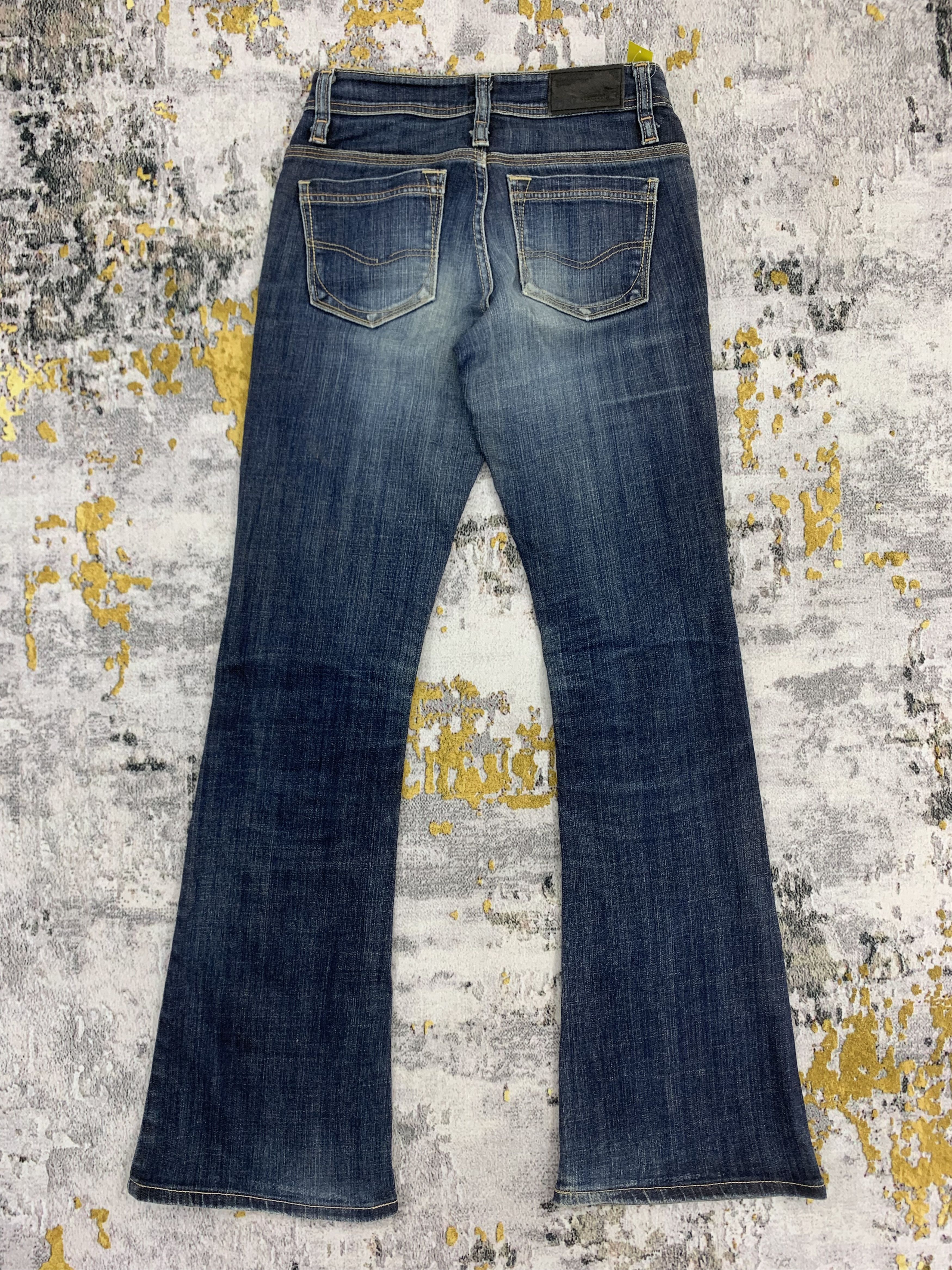 Japanese Brand Flared Jeans G-Seventeen Denim Womenswear size 25 Size 26" / US 2 / IT 38 - 5 Thumbnail