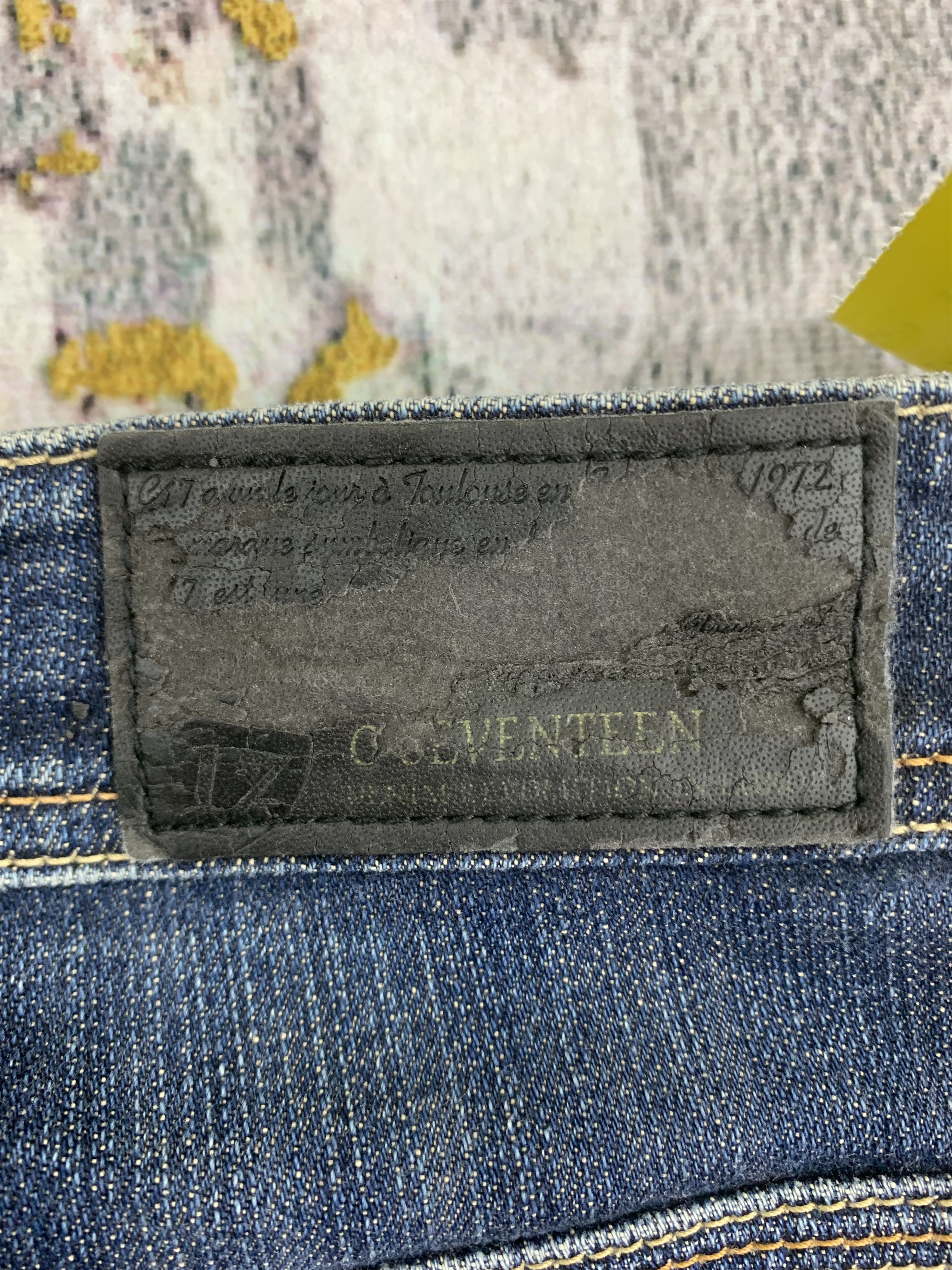 Japanese Brand Flared Jeans G-Seventeen Denim Womenswear size 25 Size 26" / US 2 / IT 38 - 7 Thumbnail