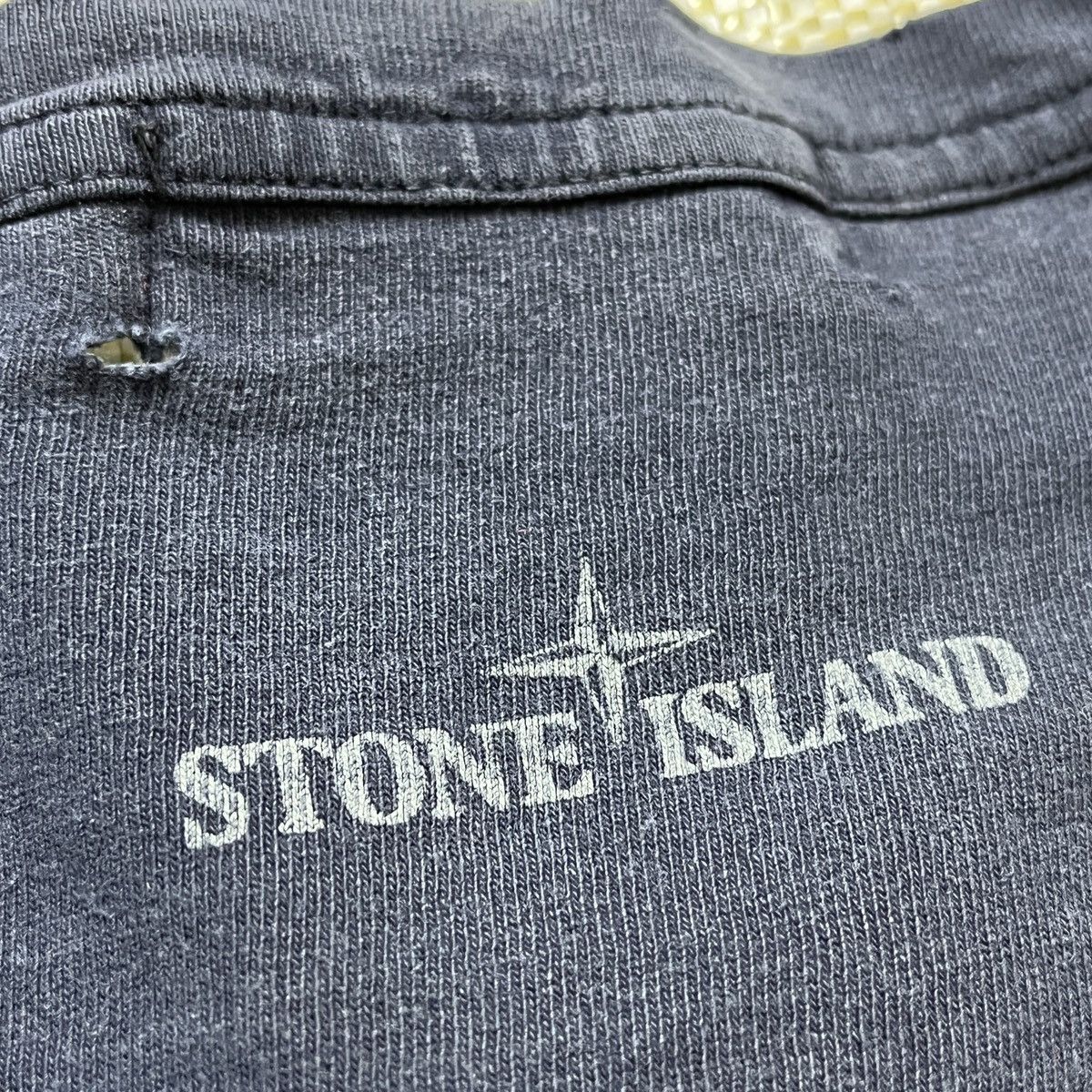 Stone Island × Vintage Distressed Vintage Stone Island Long Sleeve TShirt Size US L / EU 52-54 / 3 - 20 Thumbnail
