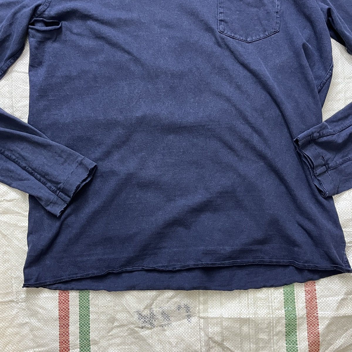 Stone Island × Vintage Distressed Vintage Stone Island Long Sleeve TShirt Size US L / EU 52-54 / 3 - 12 Thumbnail
