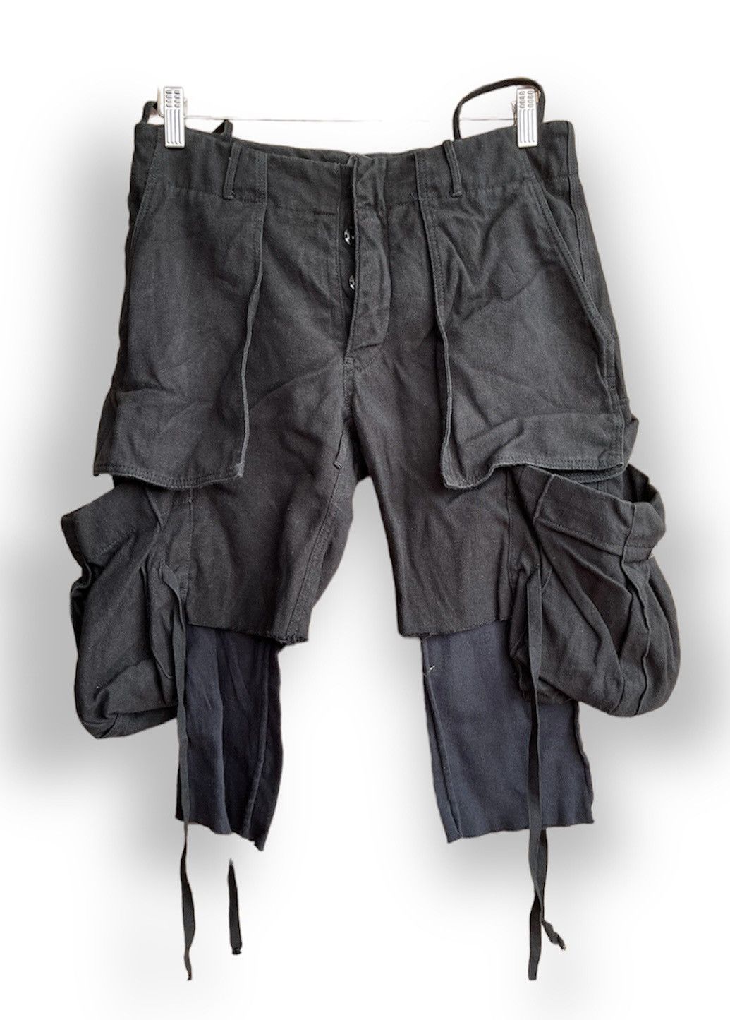 image of Avant Garde x Dirain Seditionaries Dirain Tactical Cropped Pants Delta Store in Black (Size 30)