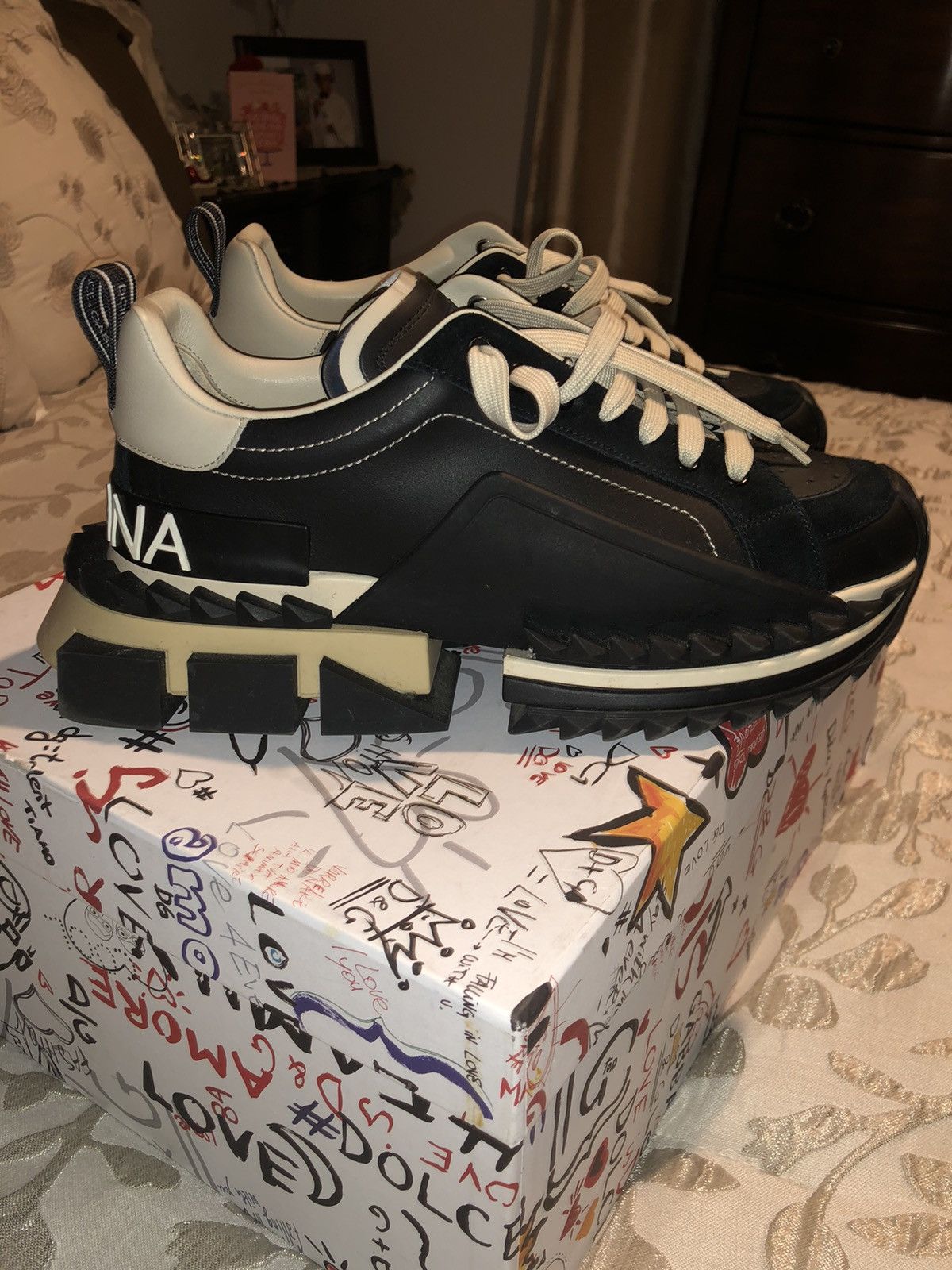 Dolce & Gabbana Dolce & Gabbana Sneakers Sz43 Us10 Size US 10 / EU 43 - 1 Thumbnail