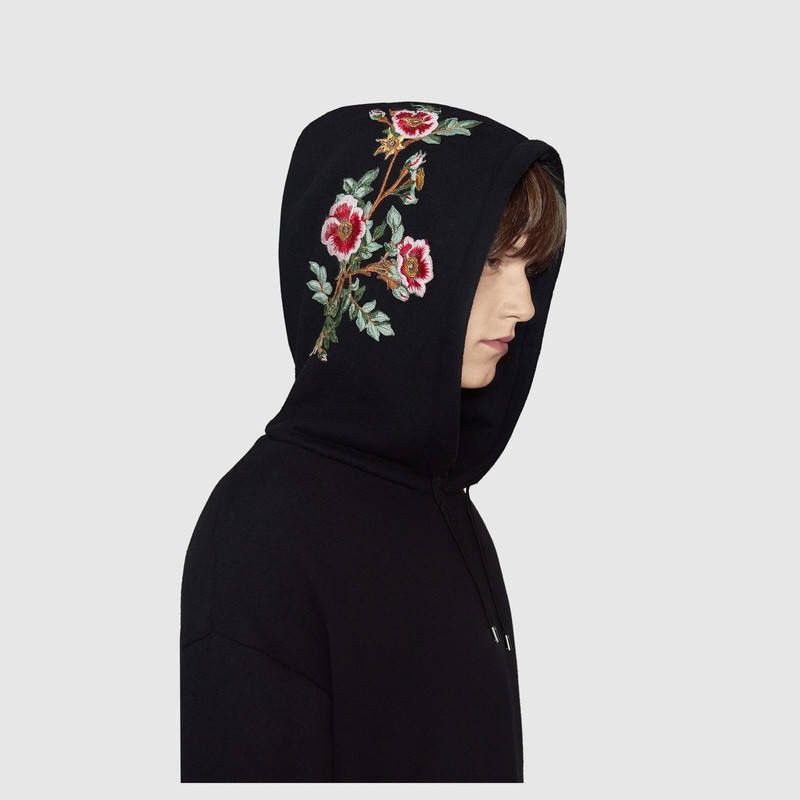 Gucci *The One* Floral Embroidered Hoodie Size US M / EU 48-50 / 2 - 1 Preview