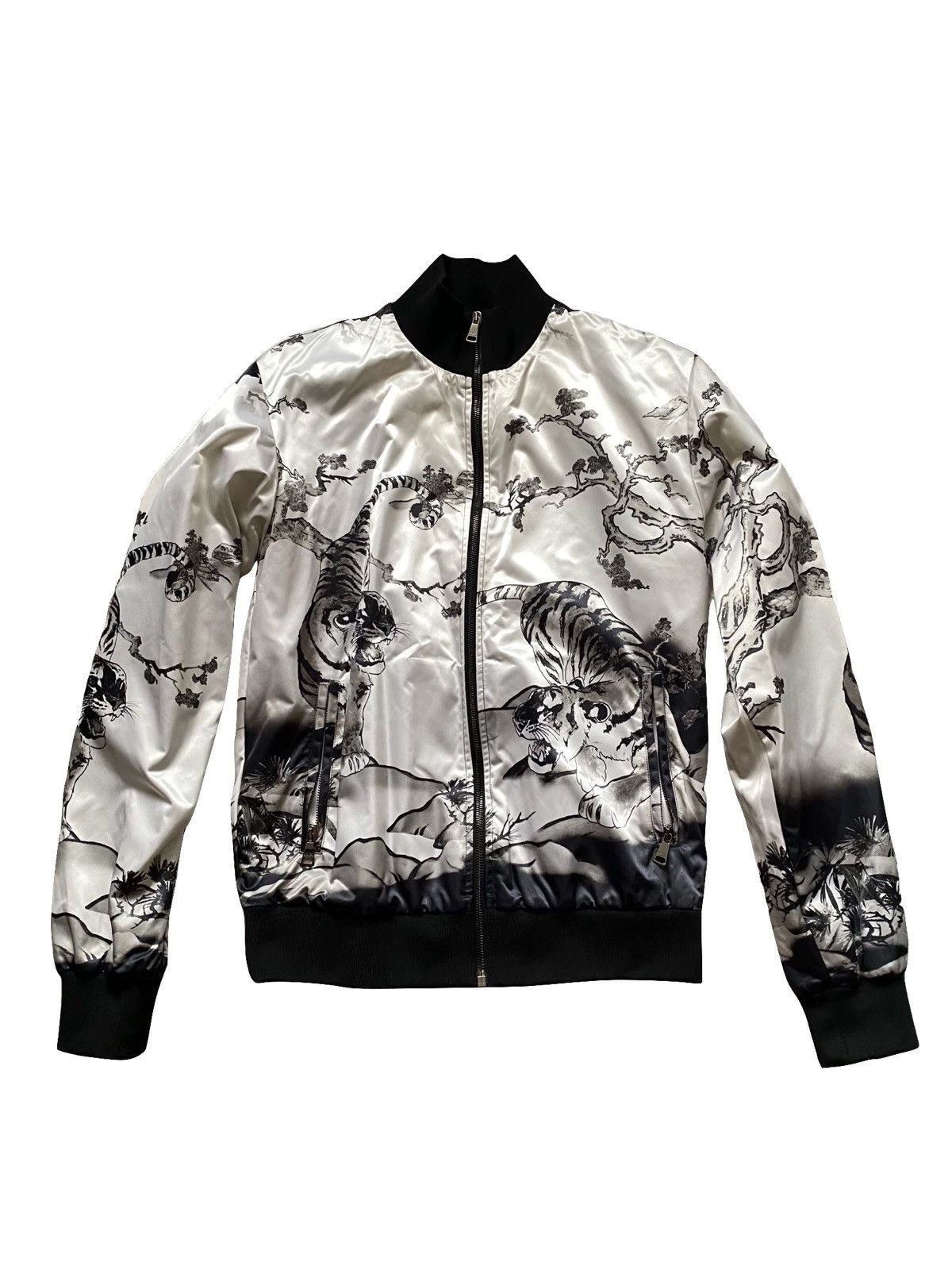 Dolce & Gabbana SS09 Jungle printed nylon bomber jacket Size US S / EU 44-46 / 1 - 1 Thumbnail
